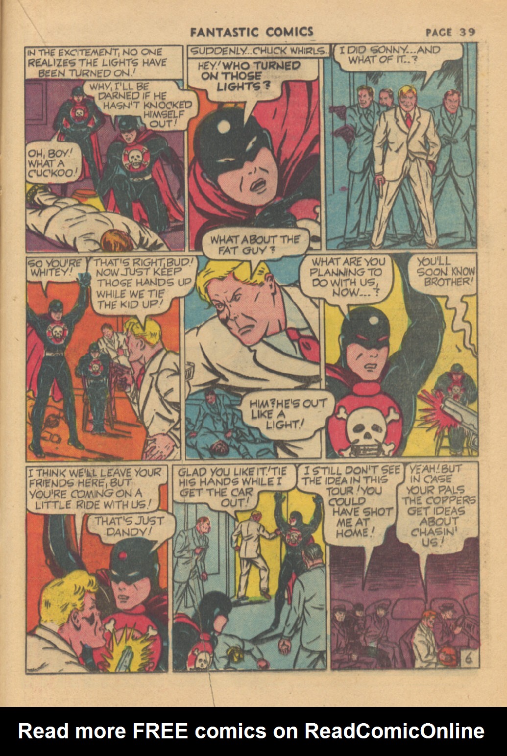 Read online Fantastic Comics comic -  Issue #23 - 40