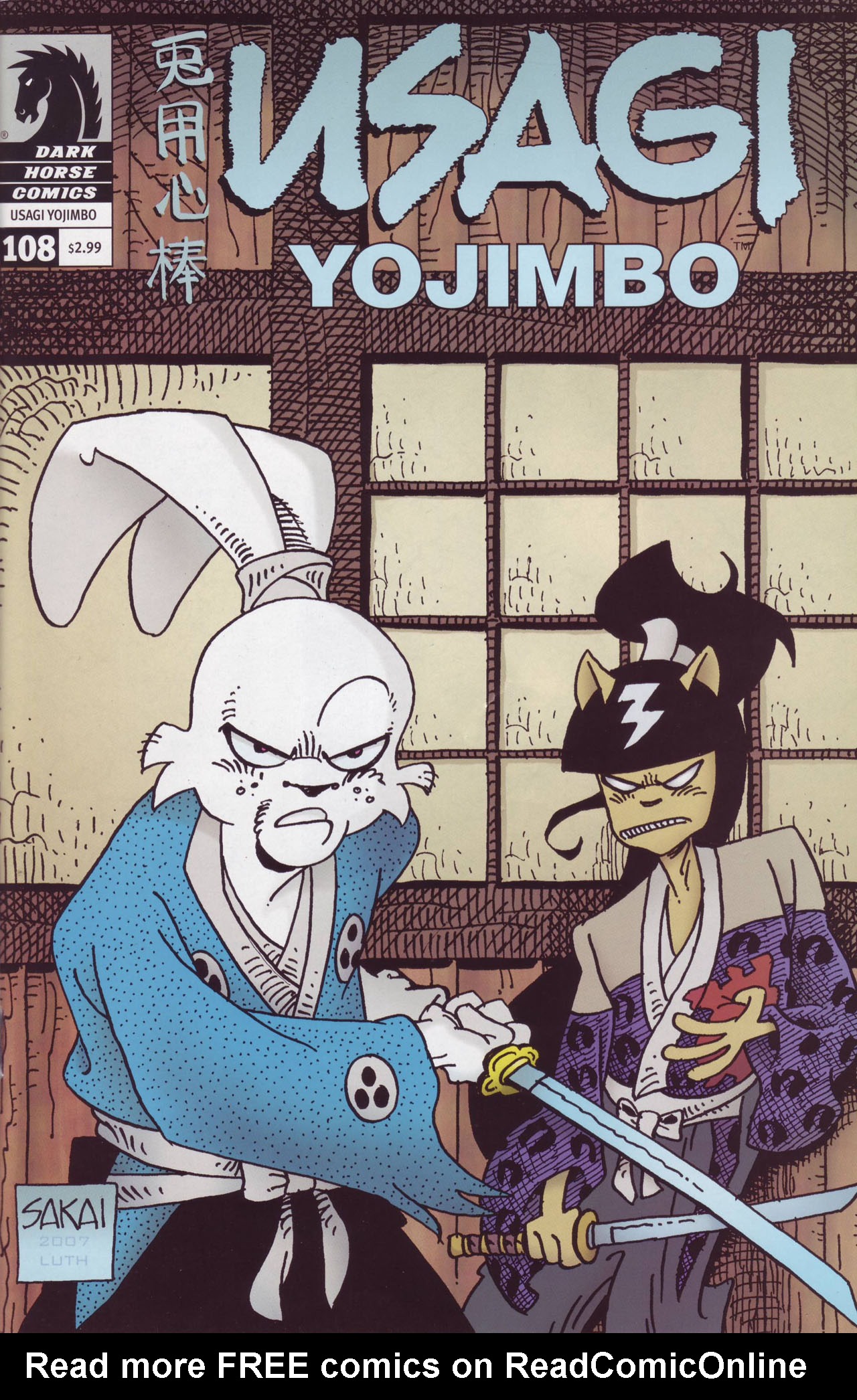 Read online Usagi Yojimbo (1996) comic -  Issue #108 - 1