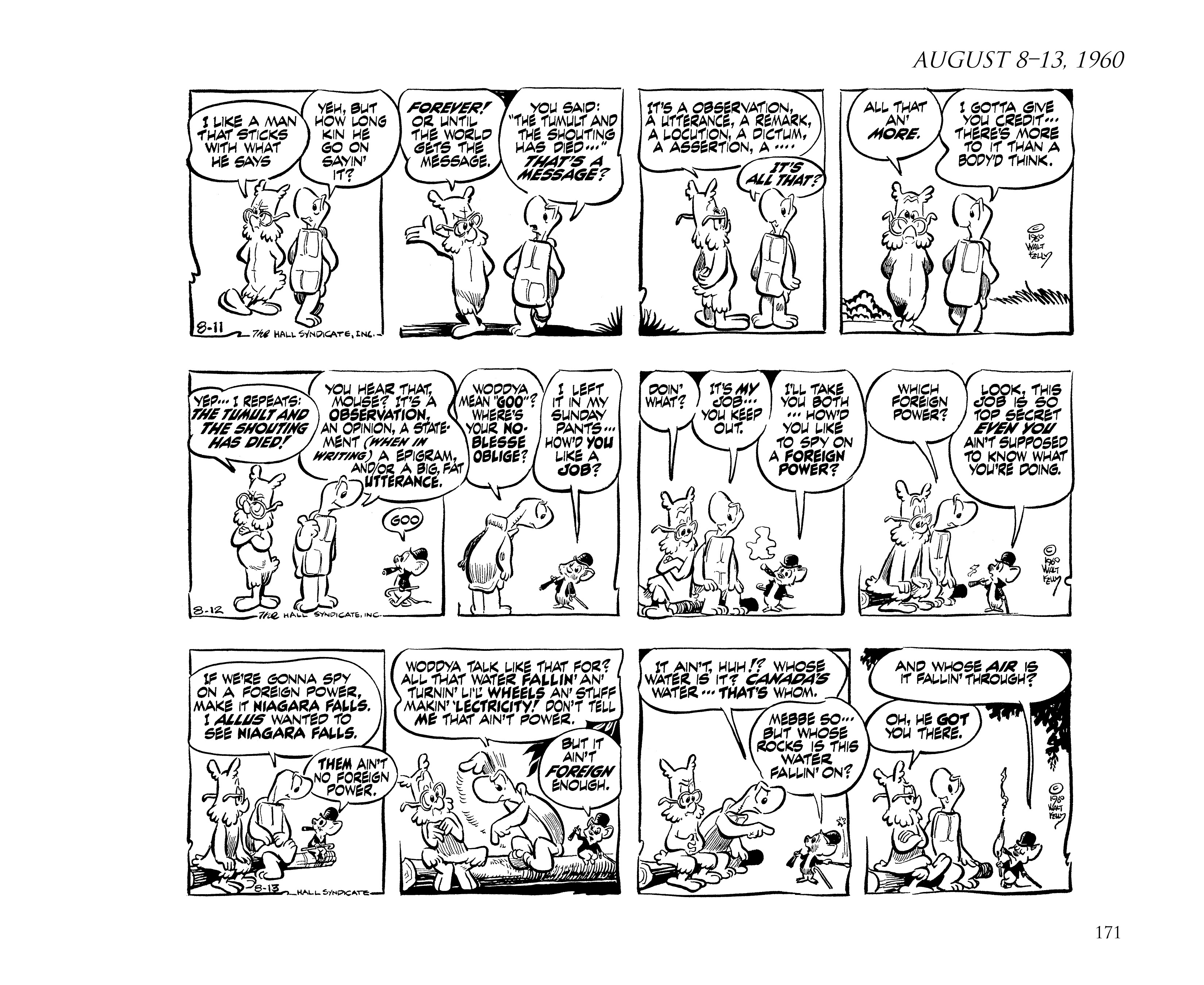 Read online Pogo by Walt Kelly: The Complete Syndicated Comic Strips comic -  Issue # TPB 6 (Part 2) - 81
