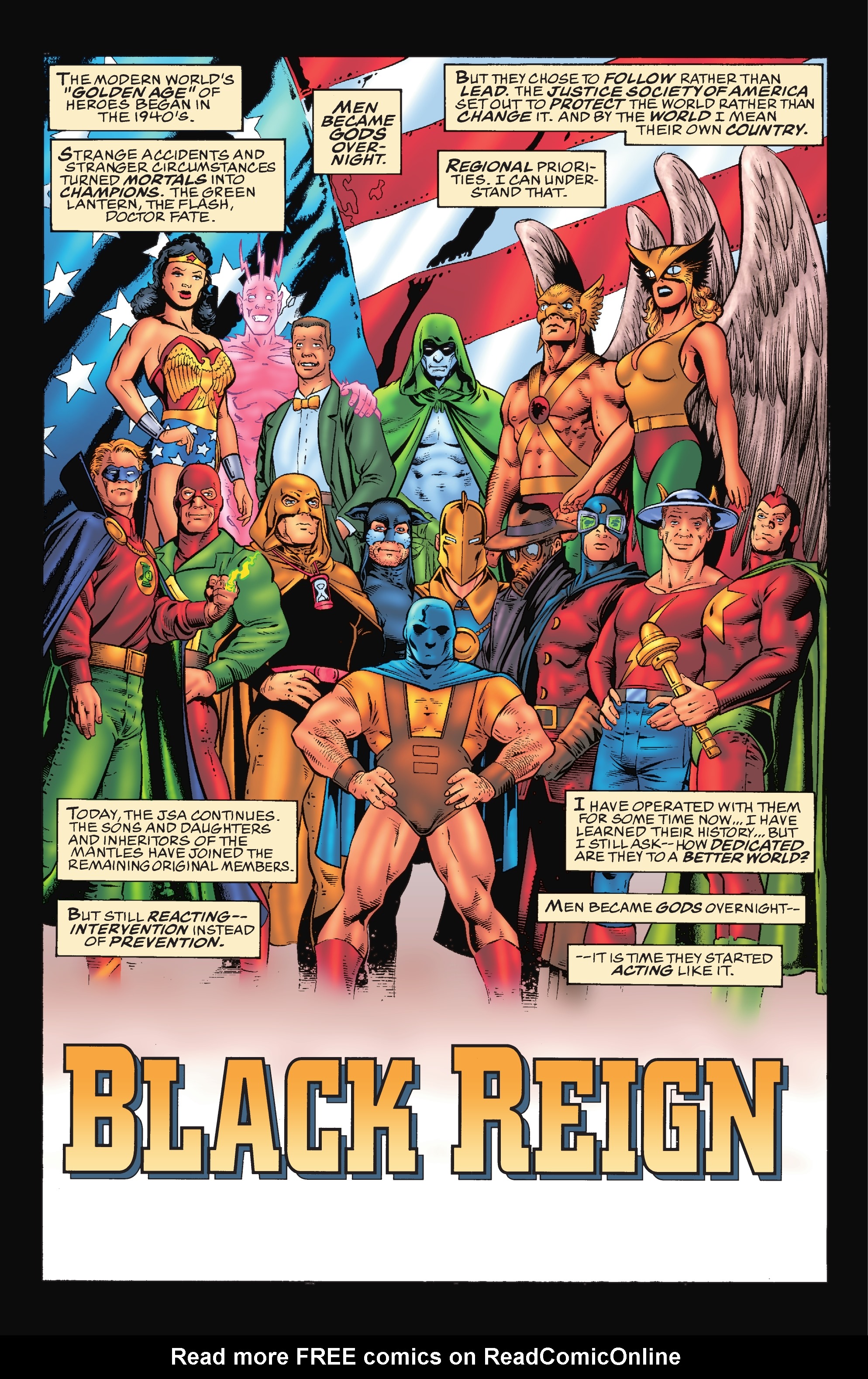 Read online Black Adam/JSA: Black Reign comic -  Issue # TPB - 7