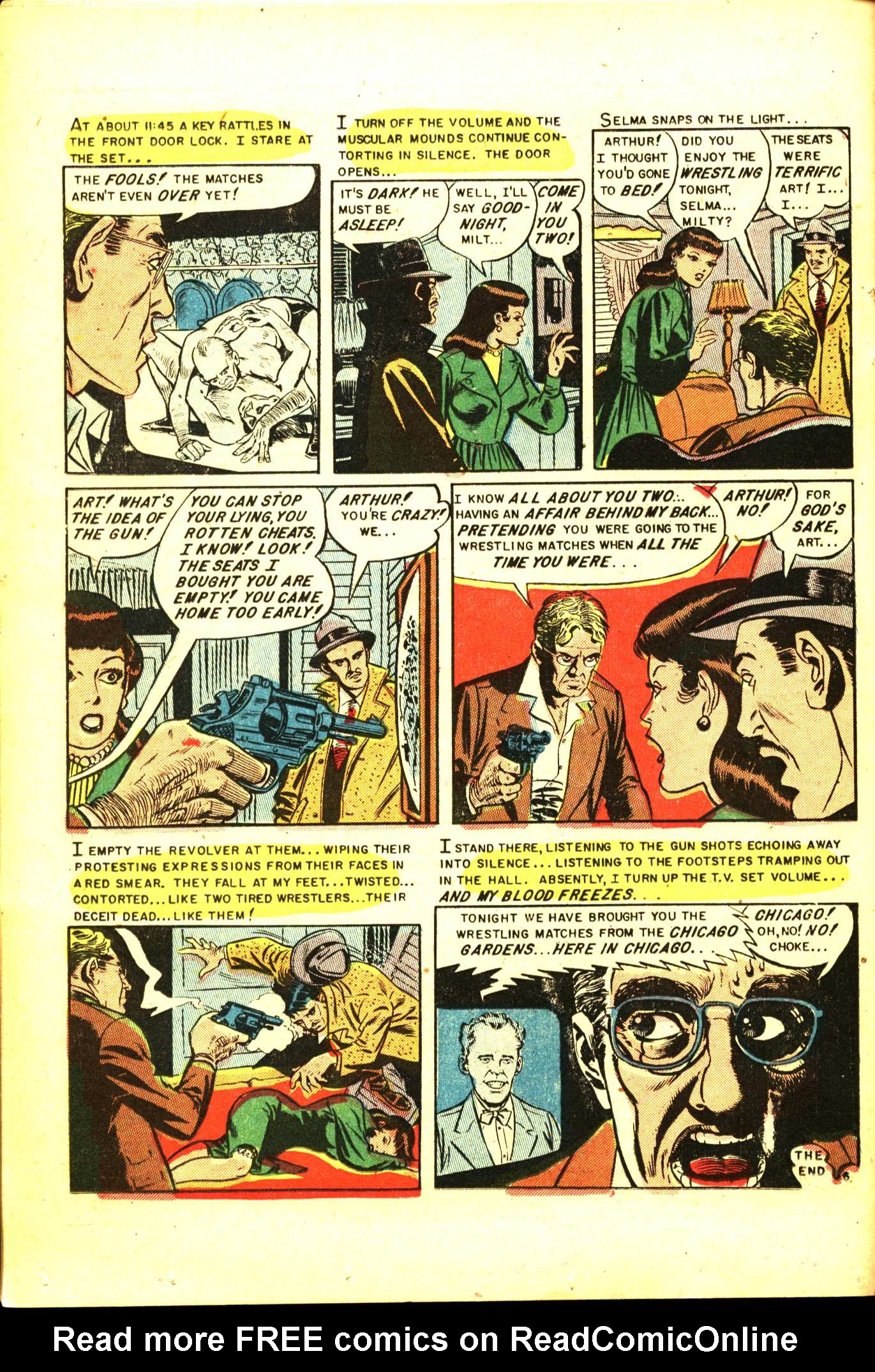 Read online Crime SuspenStories comic -  Issue #26 - 15