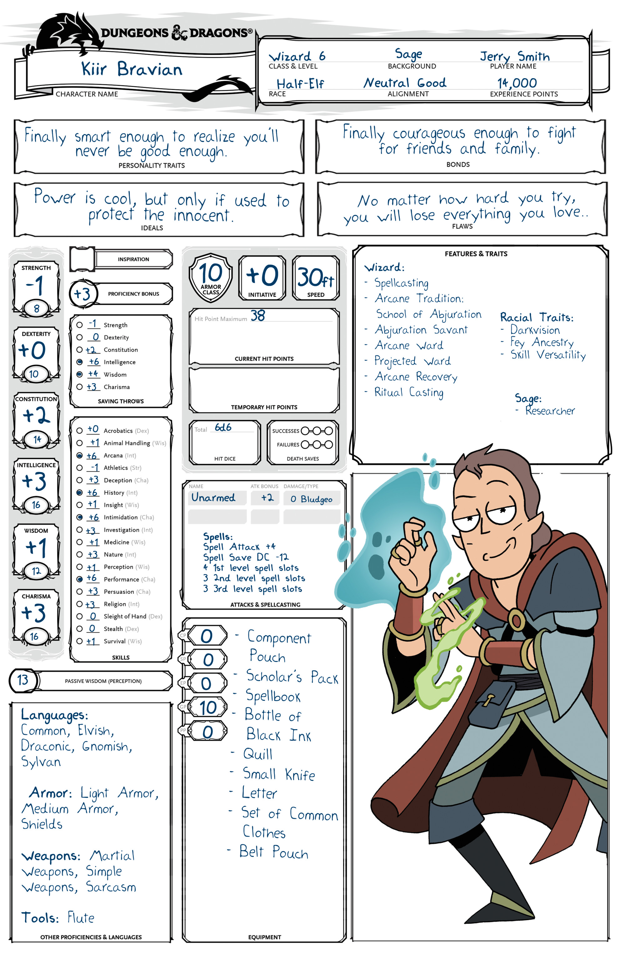 Read online Rick and Morty vs Dungeons & Dragons comic -  Issue # _TPB - 130