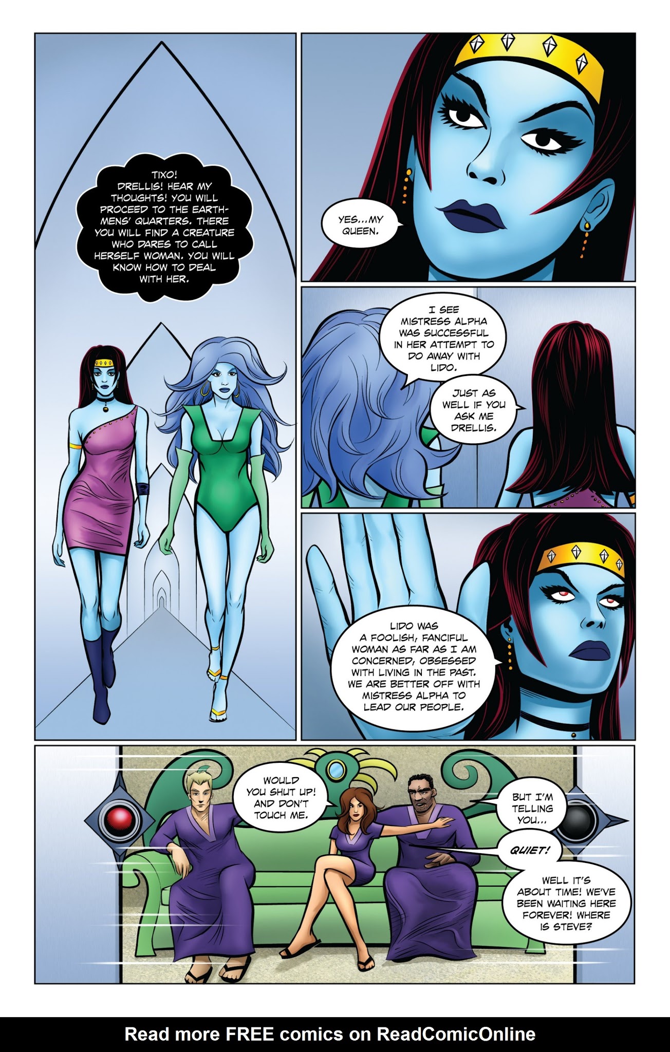 Read online Space Women Beyond the Stratosphere comic -  Issue # TPB - 73