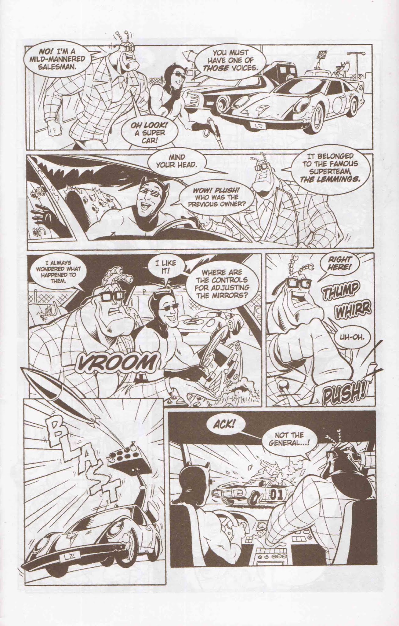 Read online The Tick: Heroes of the City comic -  Issue #6 - 7