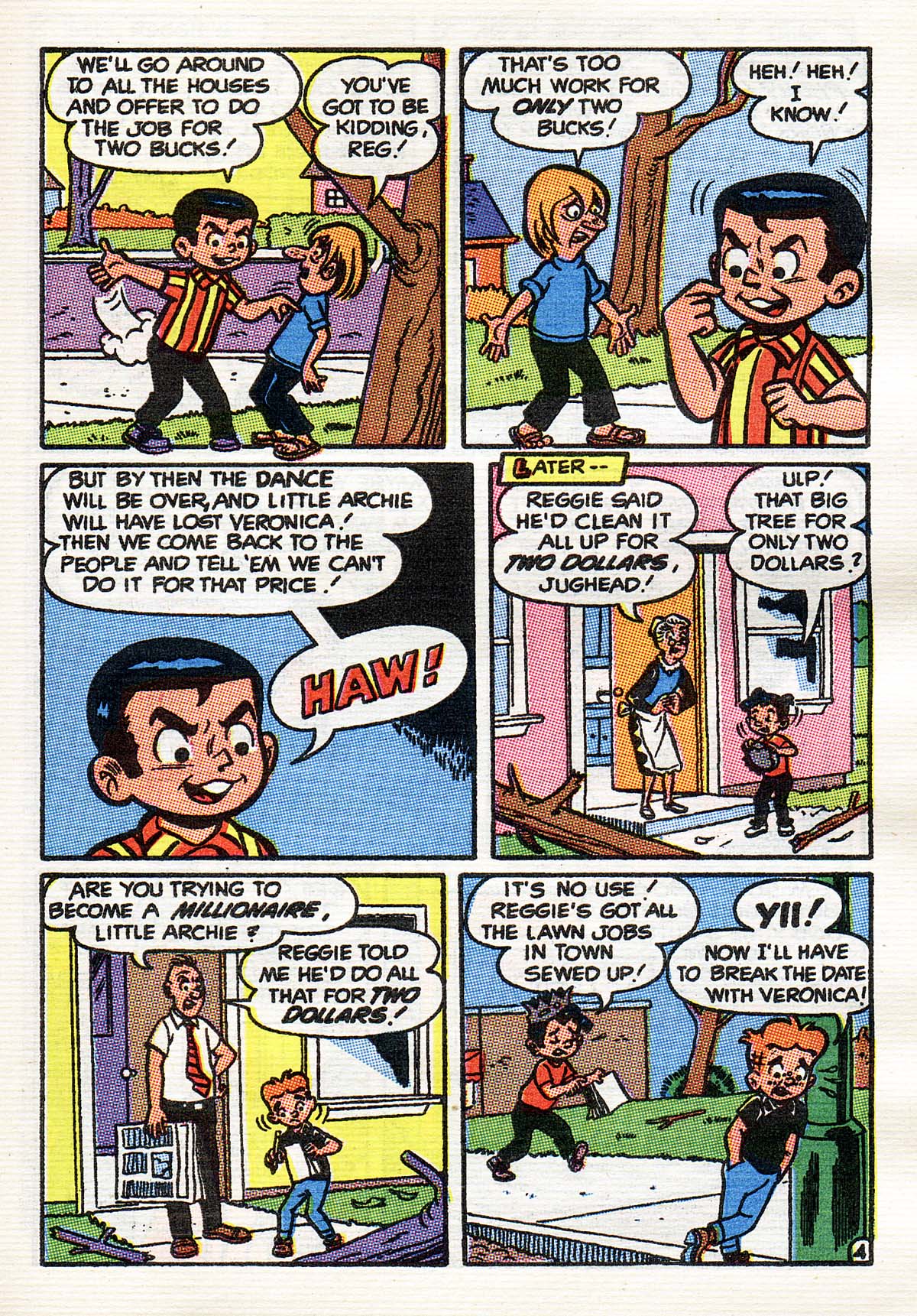 Read online Little Archie Comics Digest Magazine comic -  Issue #44 - 52