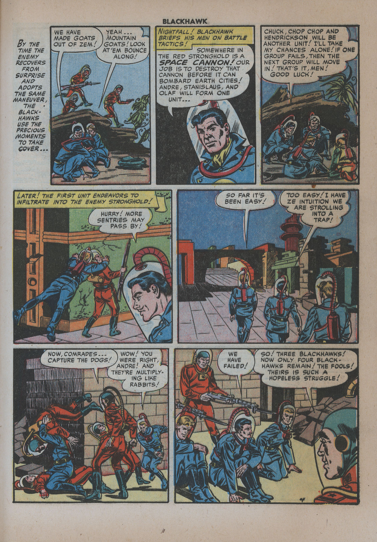 Read online Blackhawk (1957) comic -  Issue #59 - 29