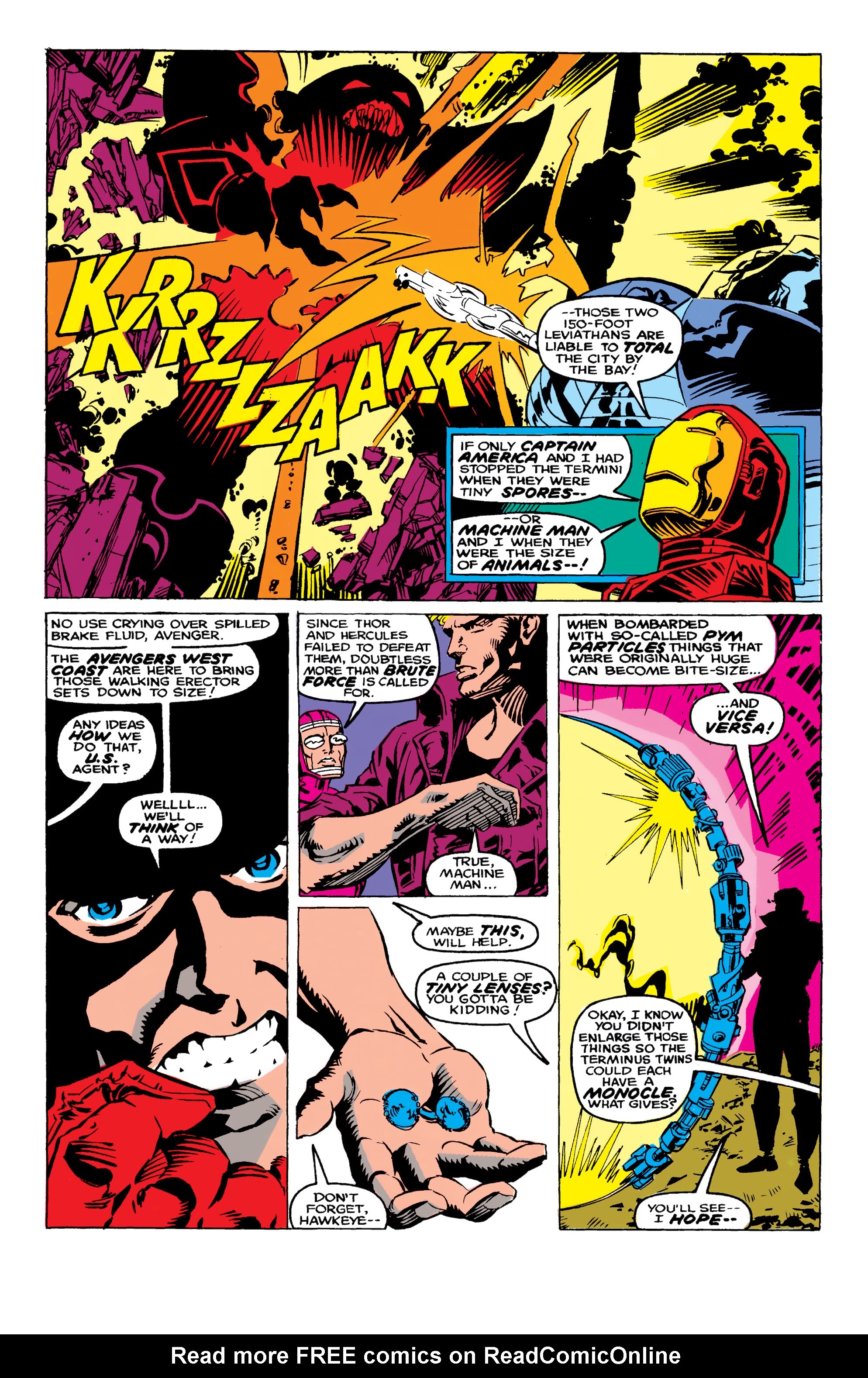 Read online Avengers West Coast Epic Collection: How The West Was Won comic -  Issue #Avengers West Coast Epic Collection Darker Than Scarlet (Part 4) - 13