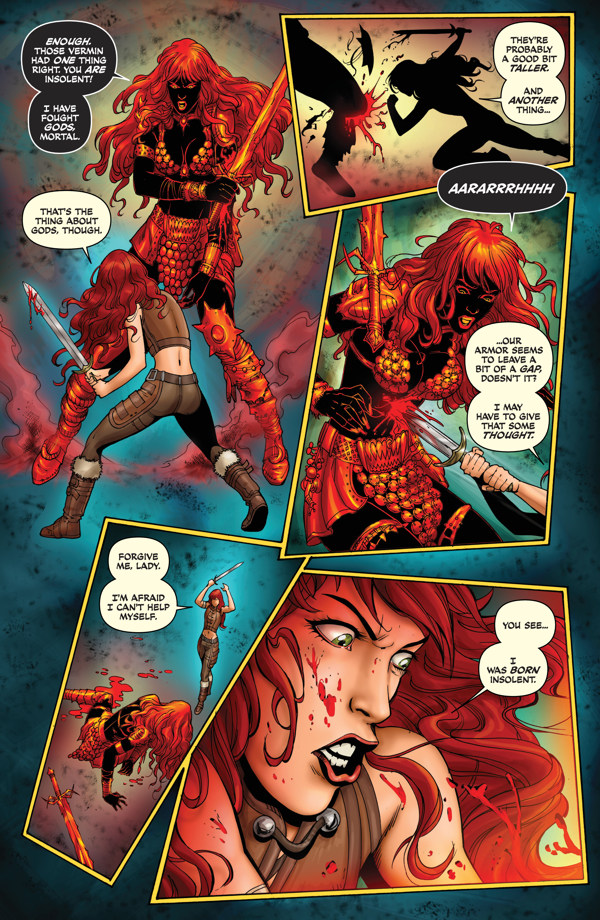 Read online Red Sonja (2013) comic -  Issue # _TPB Complete Gail Simone Red Sonja Omnibus (Part 5) - 1