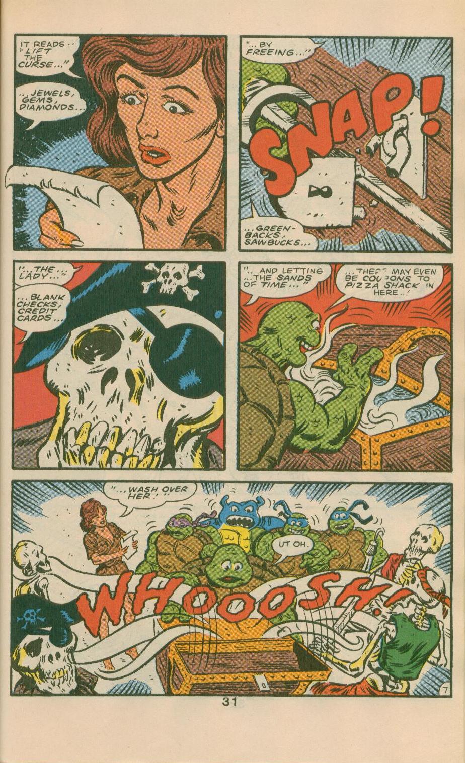Read online Teenage Mutant Ninja Turtles Adventures (1989) comic -  Issue # _Spring 1991 - 33