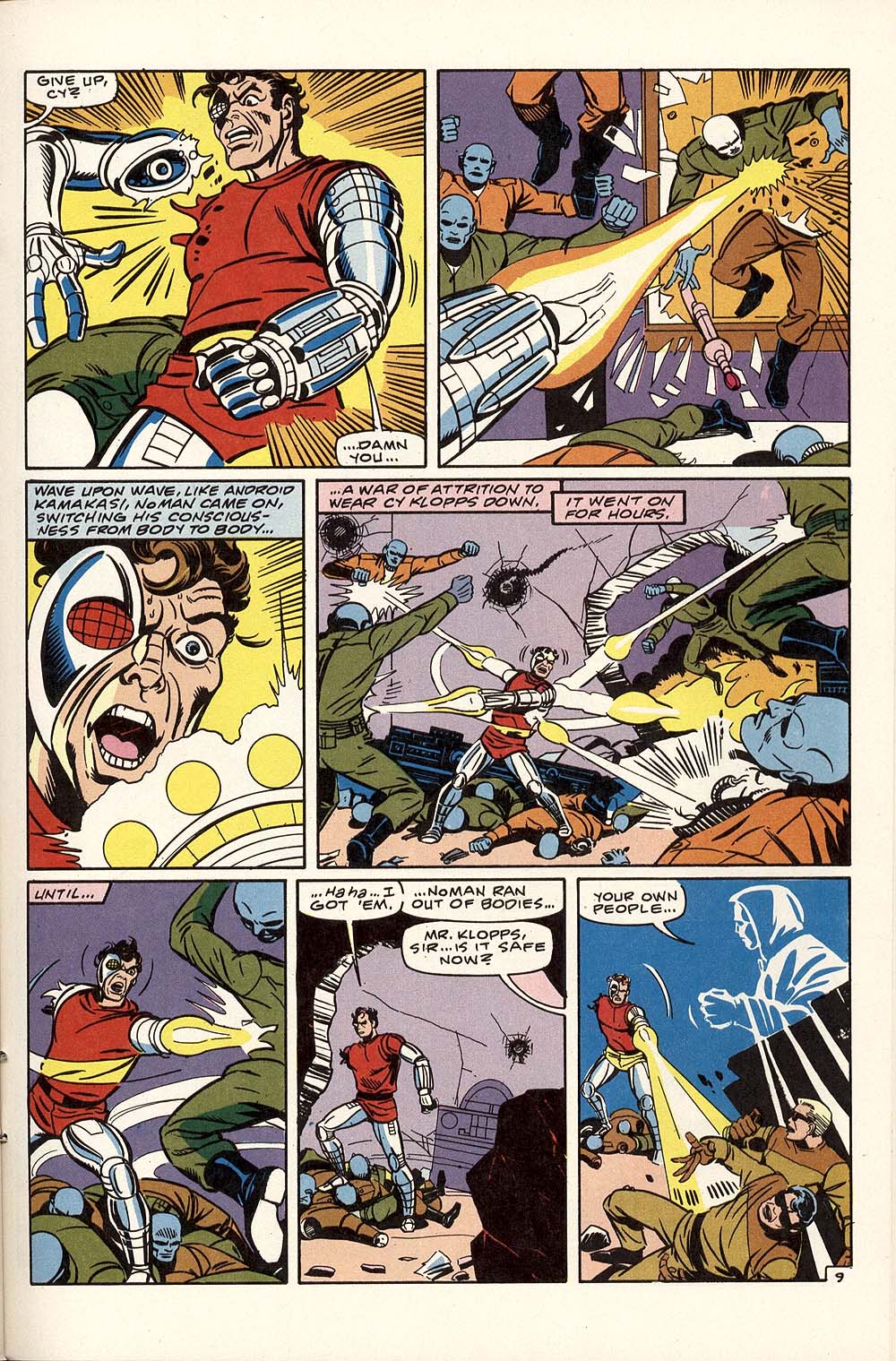 Read online Wally Wood's T.H.U.N.D.E.R. Agents comic -  Issue #4 - 37