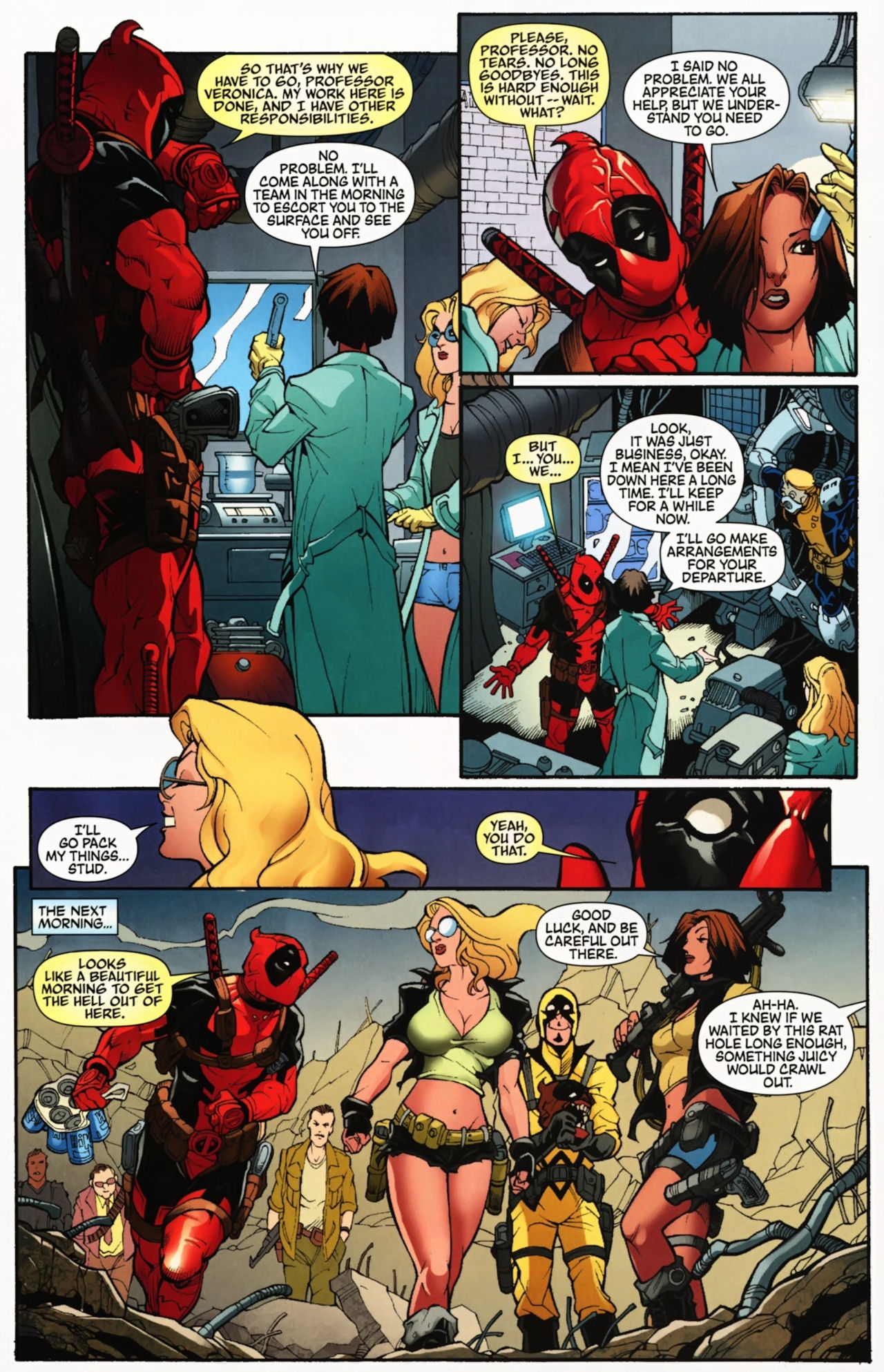 Read online Deadpool: Merc With a Mouth comic -  Issue #9 - 23