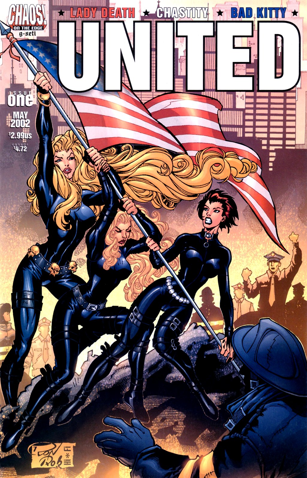 Read online Lady Death / Chastity / Bad Kitty: United comic -  Issue # Full - 1