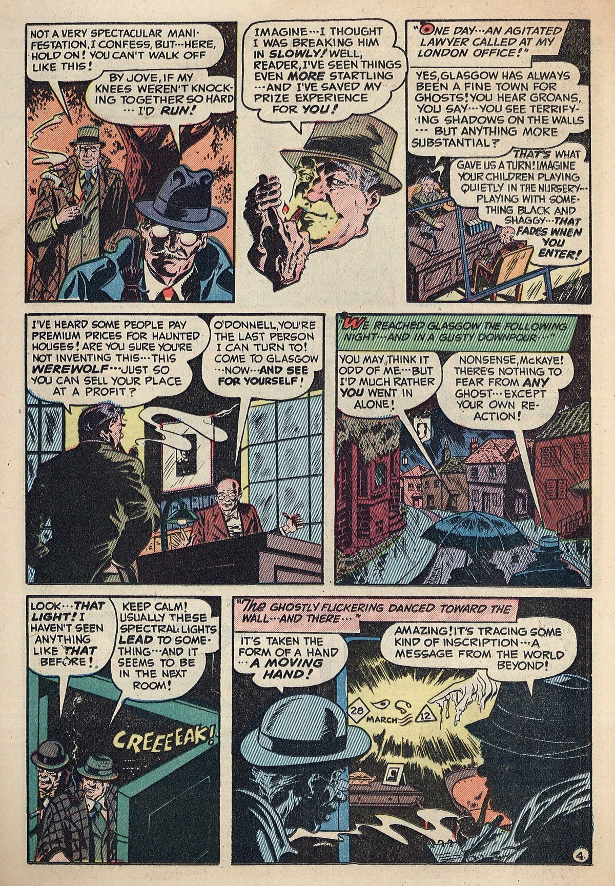 Read online Adventures Into The Unknown comic -  Issue #4 - 36