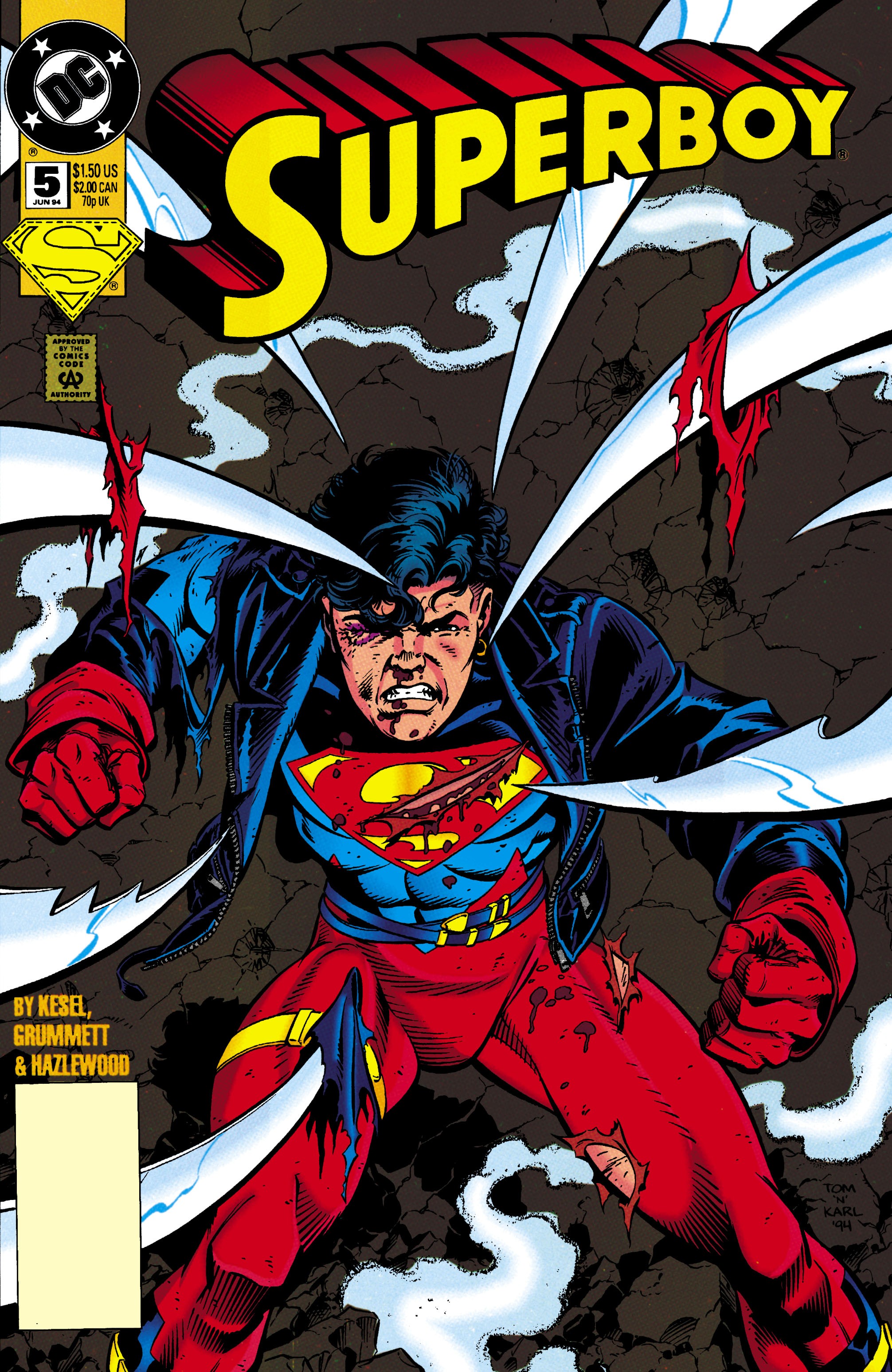 Read online Superboy (1994) comic -  Issue #5 - 1
