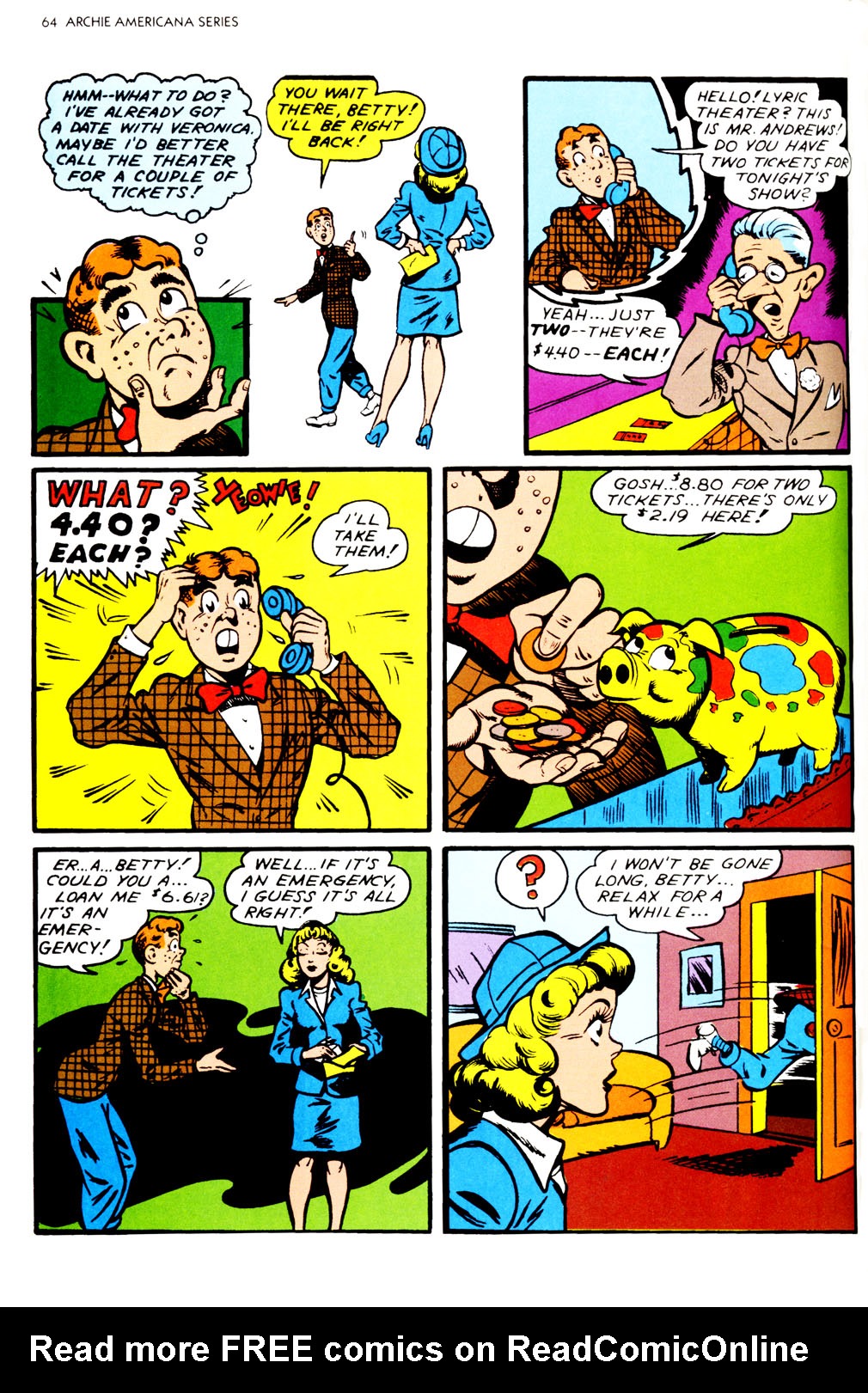 Read online Archie Americana Series comic -  Issue # TPB 1 - 65