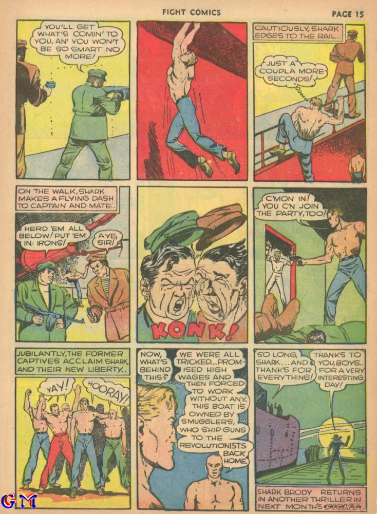 Read online Fight Comics comic -  Issue #11 - 17