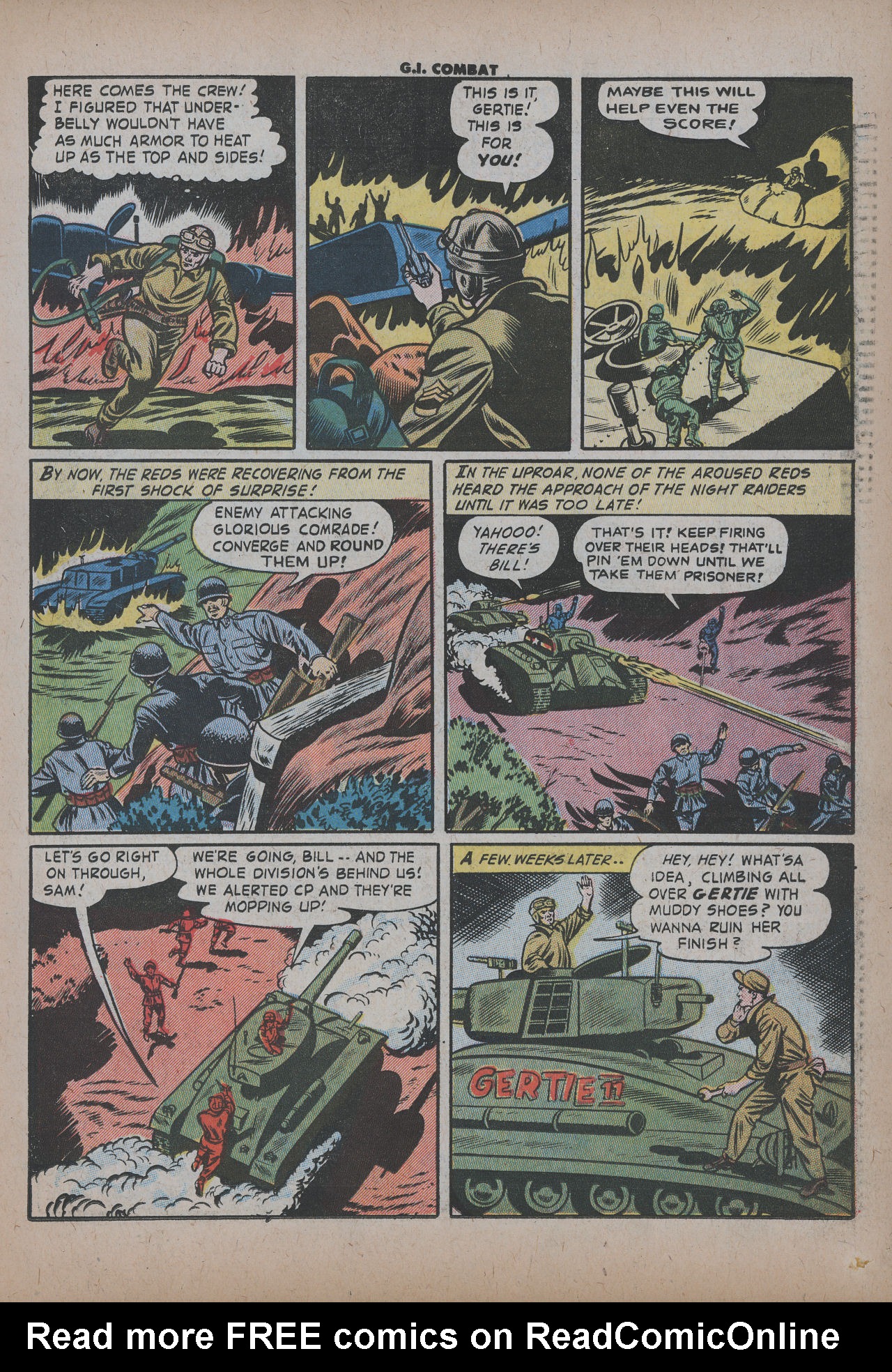 Read online G.I. Combat (1952) comic -  Issue #34 - 11