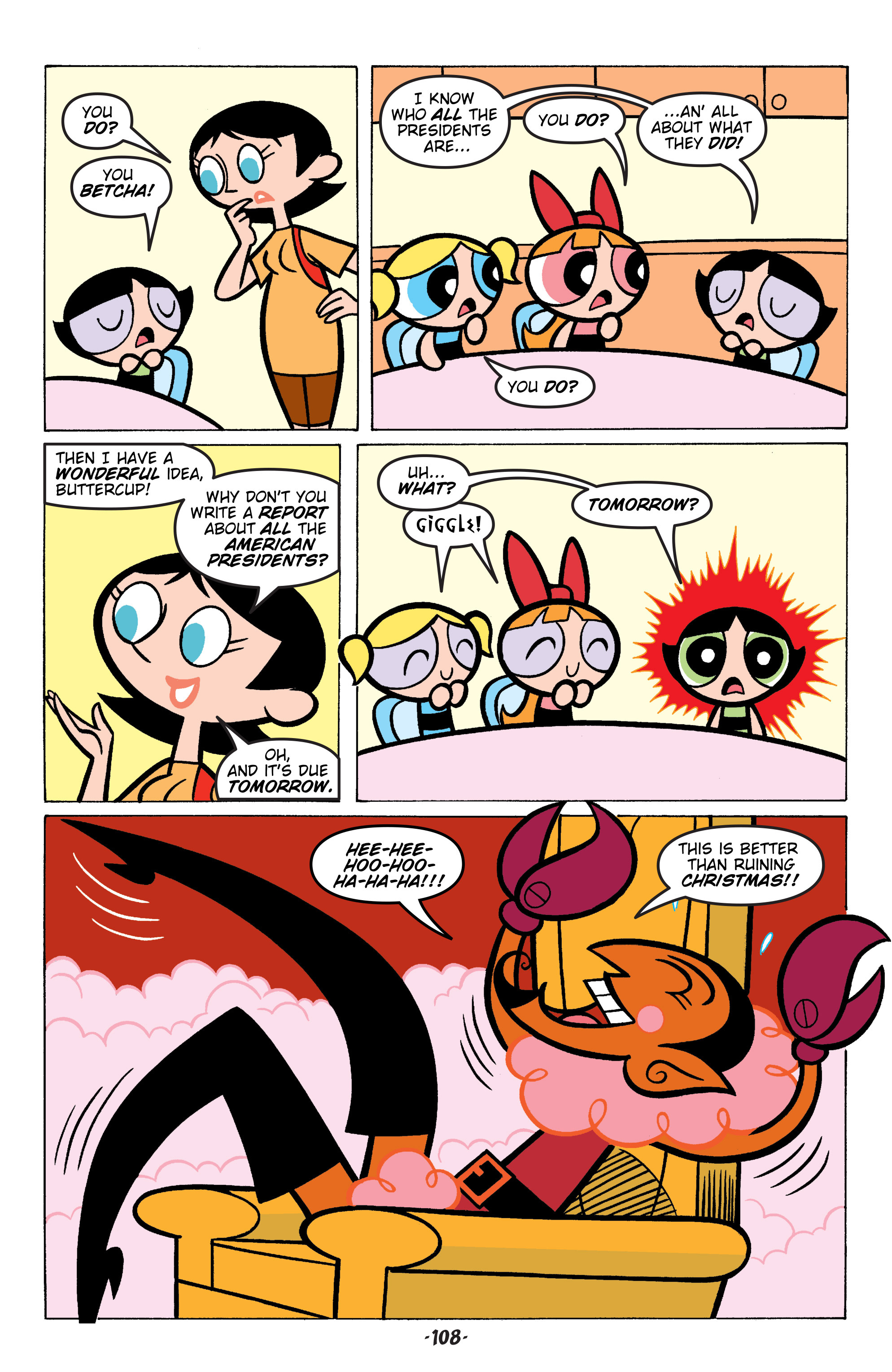 Read online Powerpuff Girls Classics comic -  Issue # TPb 4 - 109
