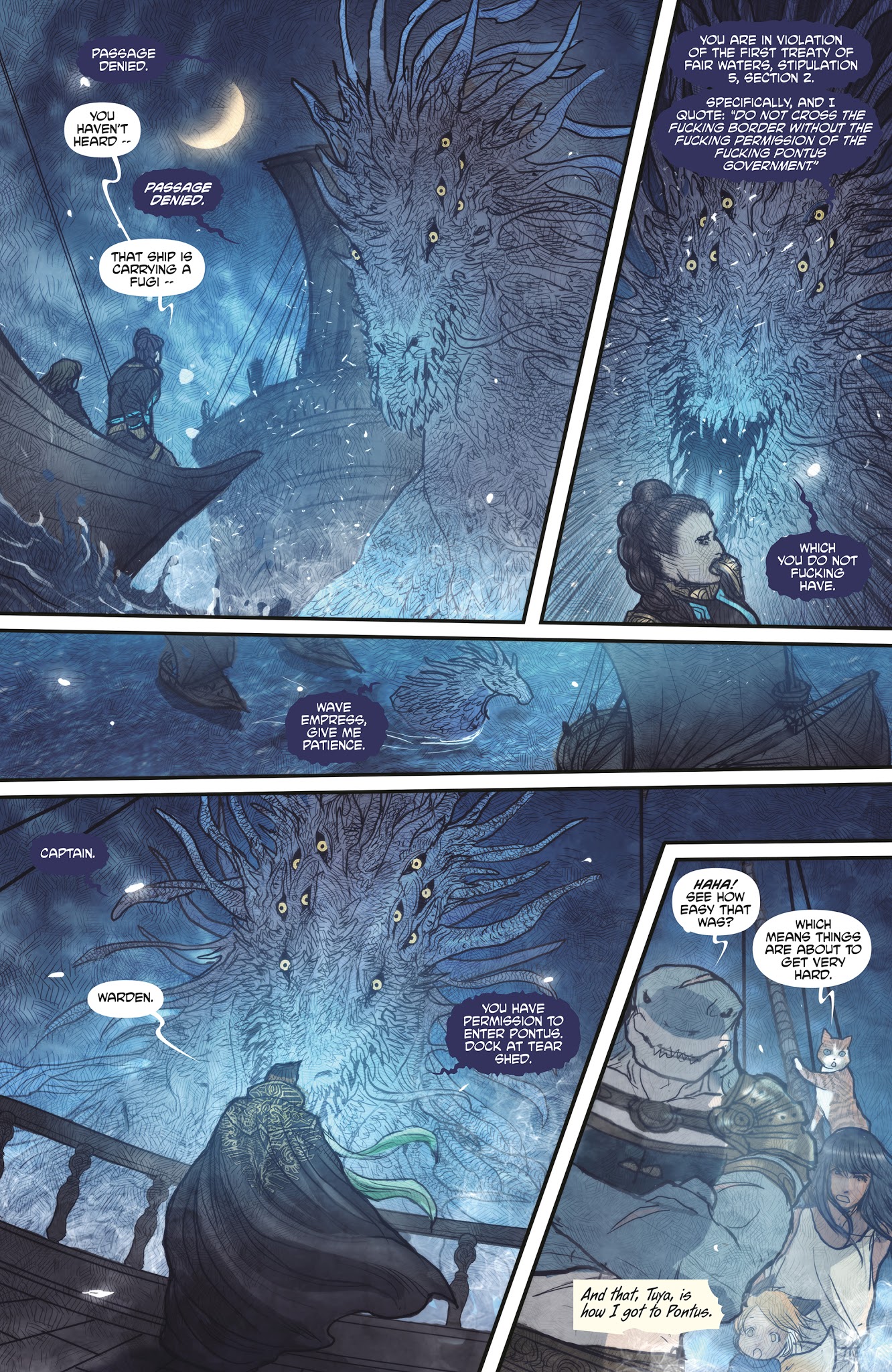 Read online Monstress comic -  Issue #13 - 8
