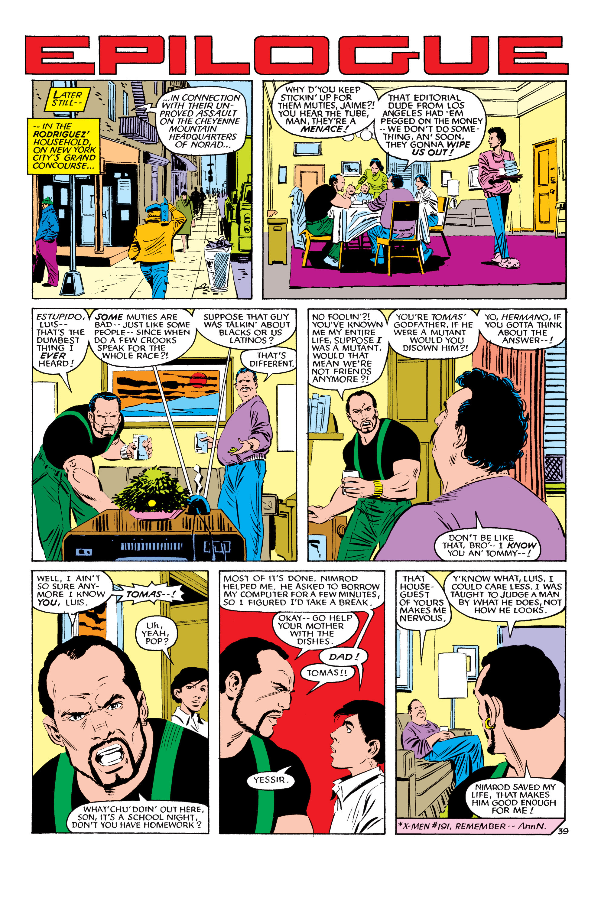 Read online Uncanny X-Men (1963) comic -  Issue #193 - 40