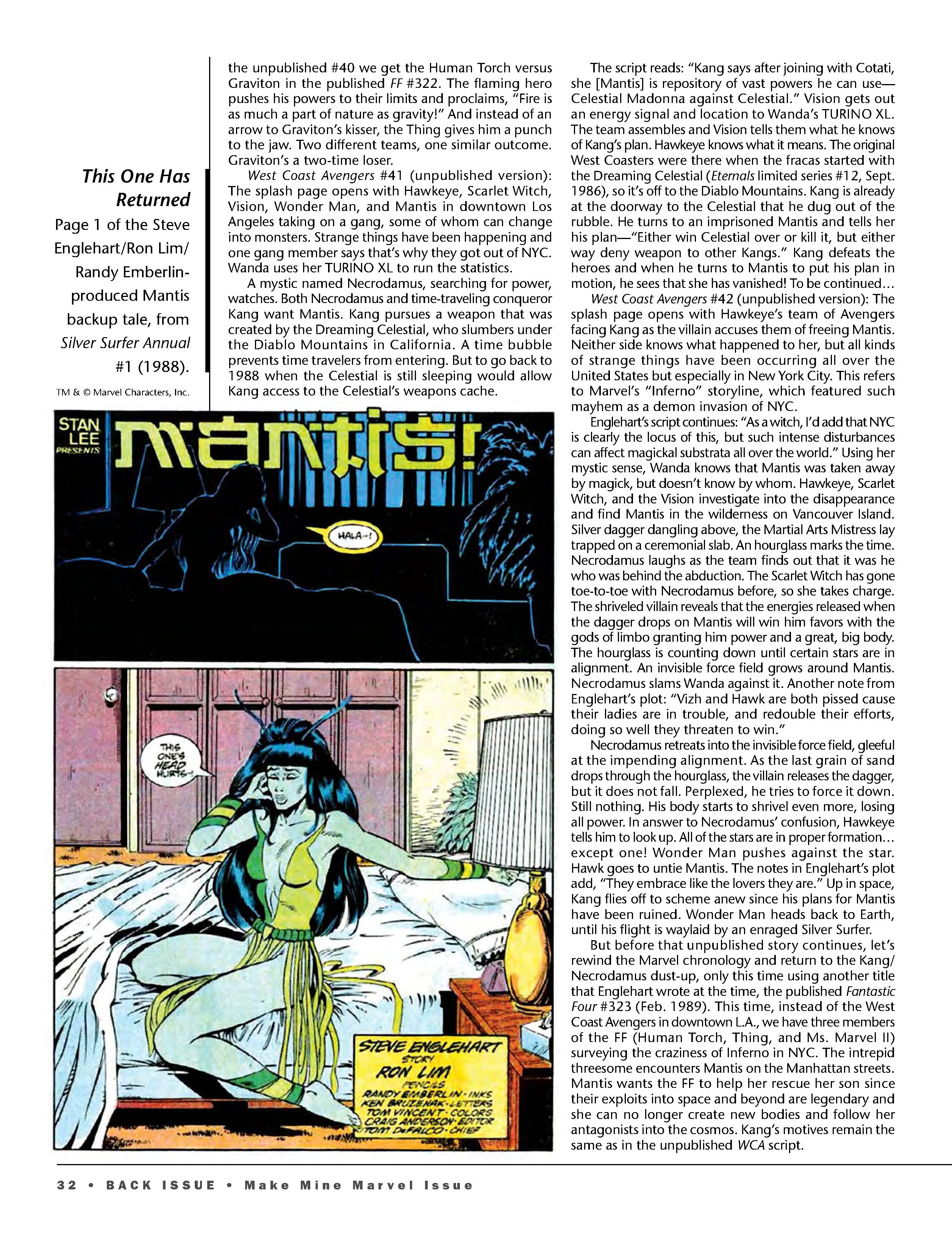 Read online Back Issue comic -  Issue #110 - 34