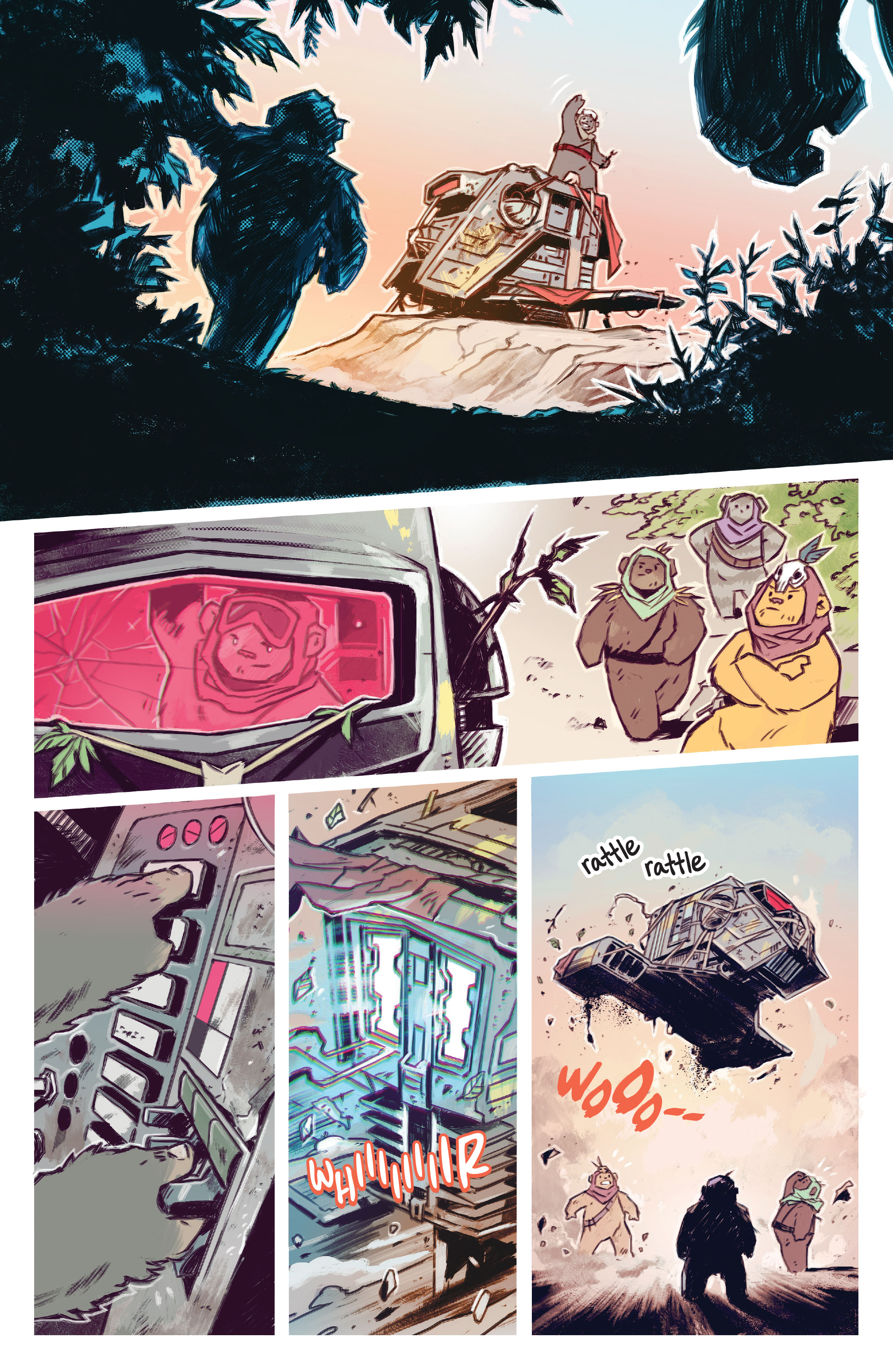 Read online Star Wars: Return Of The Jedi - Ewoks comic -  Issue #1 - 28