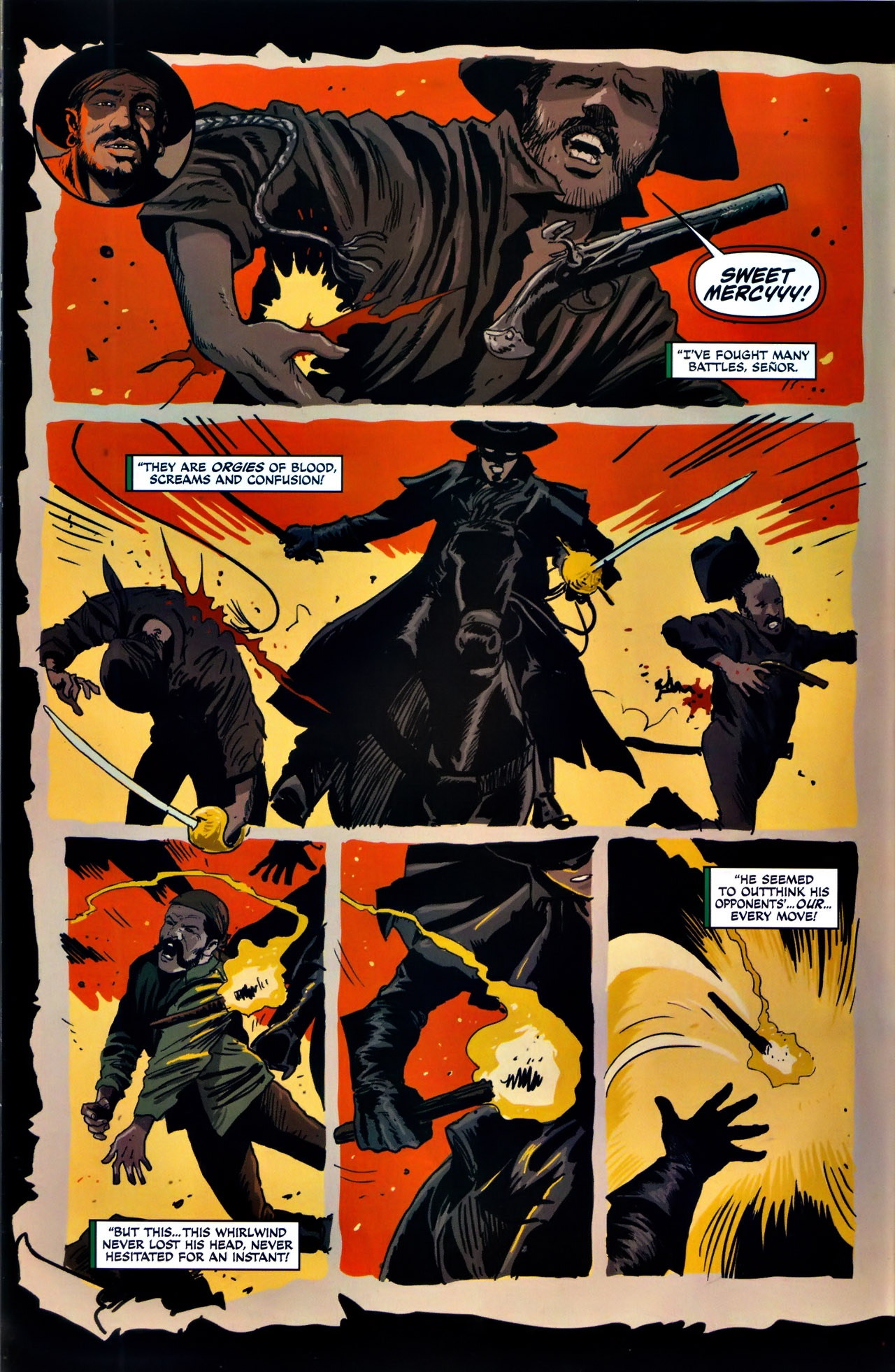 Read online Zorro (2008) comic -  Issue #16 - 14