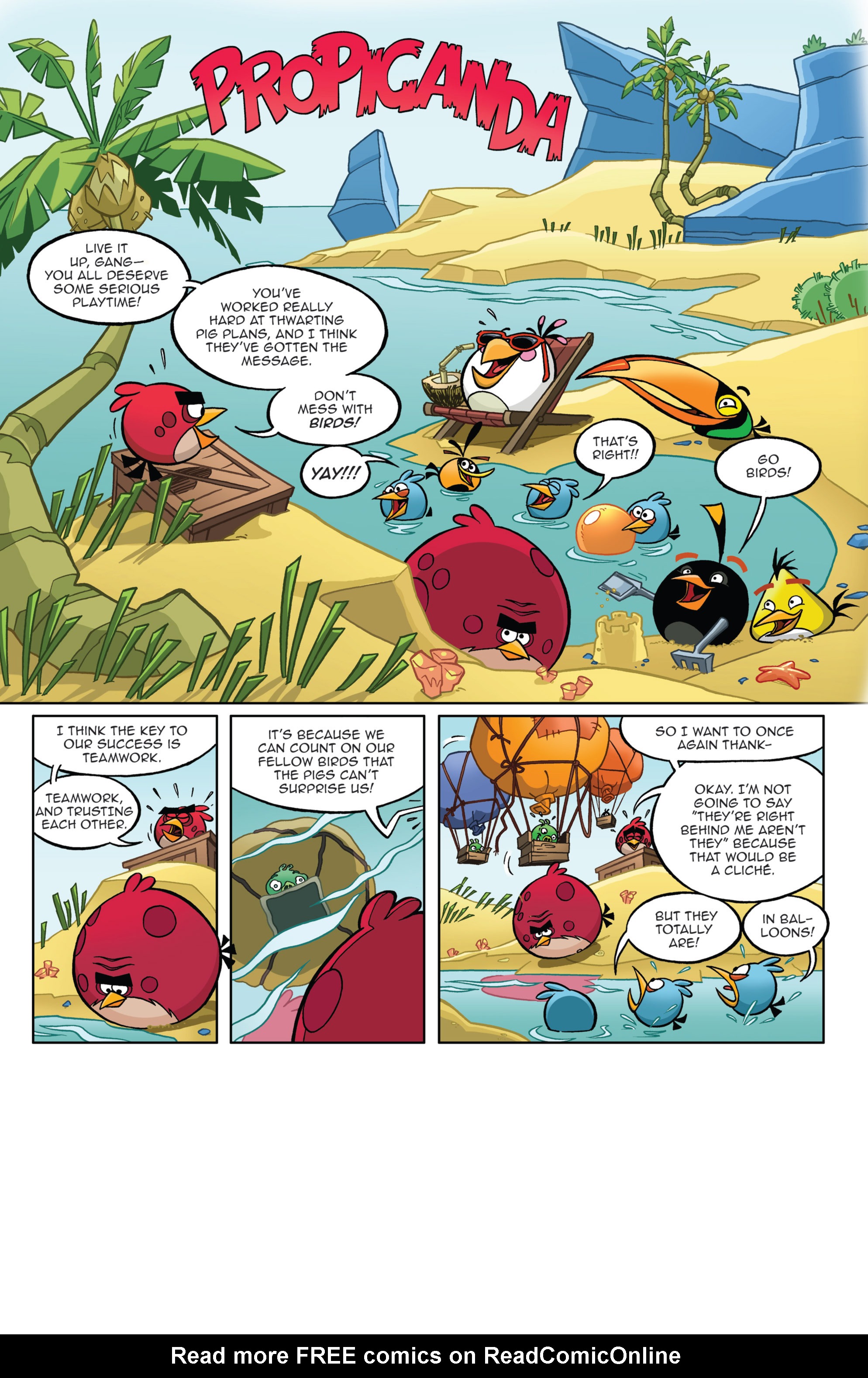 Read online Angry Birds Comics (2014) comic -  Issue #1 - 21