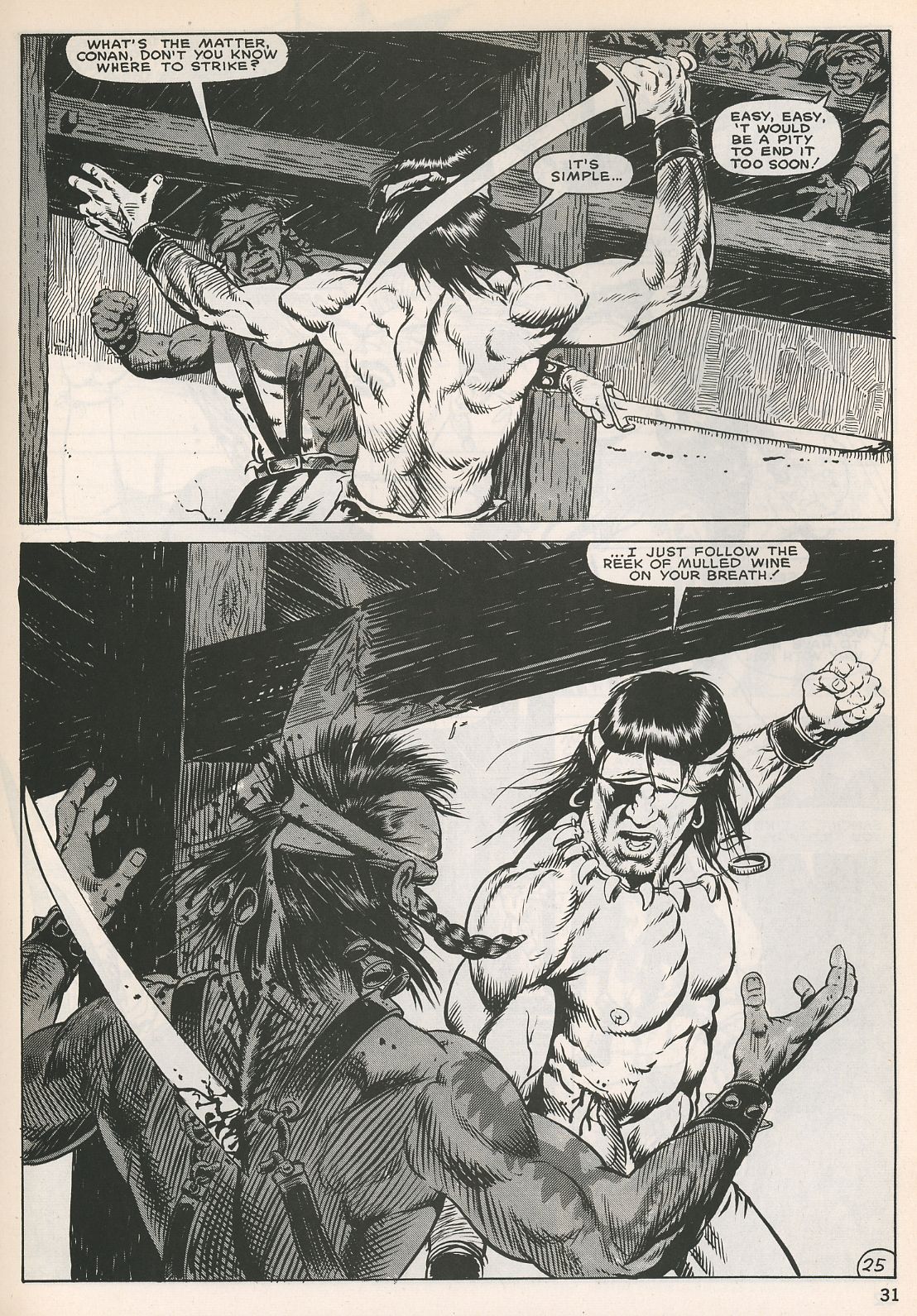 Read online The Savage Sword Of Conan comic -  Issue #129 - 30