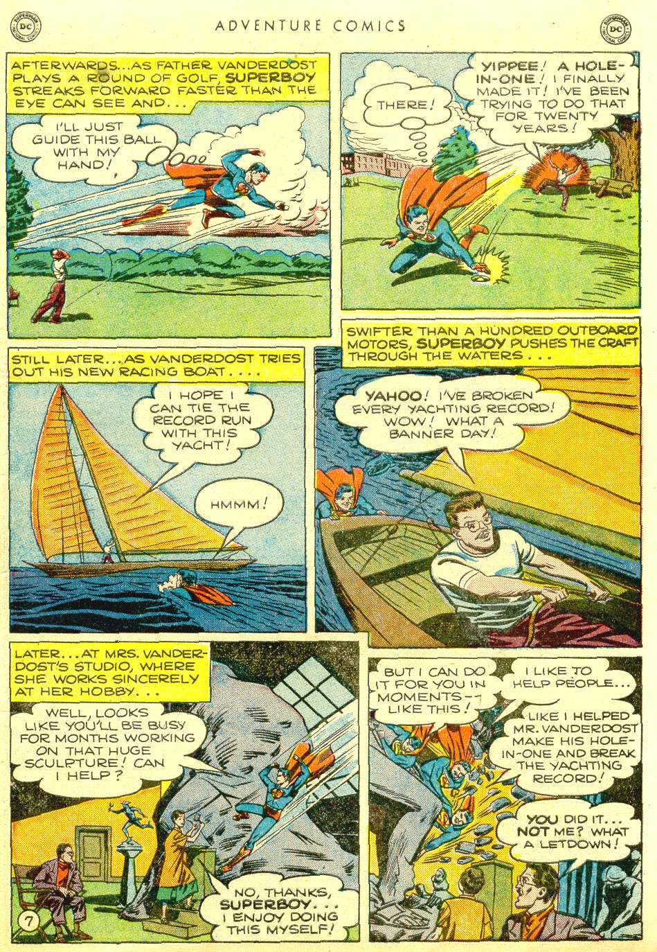Read online Adventure Comics (1938) comic -  Issue #147 - 8