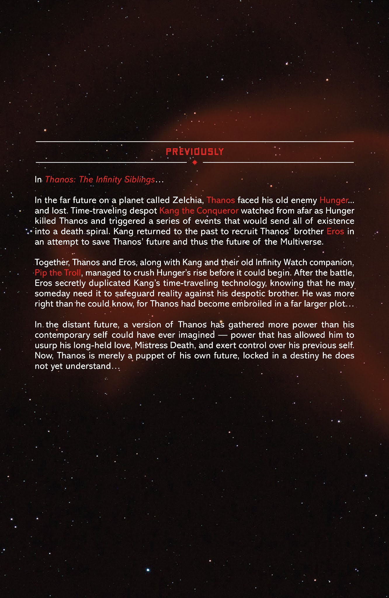 Read online Thanos: The Infinity Conflict comic -  Issue # TPB - 7