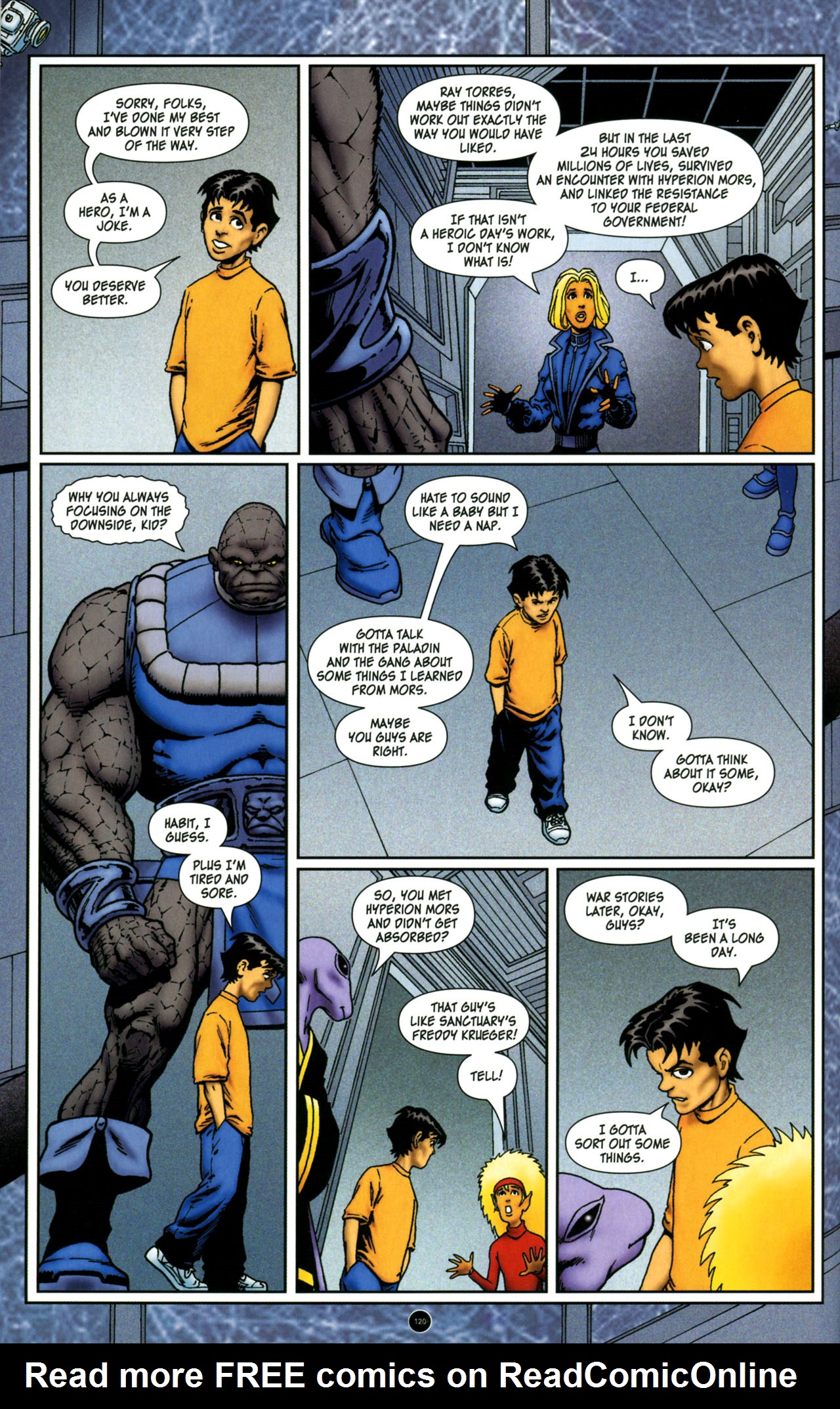 Read online Kid Kosmos: Kidnapped comic -  Issue # TPB - 110