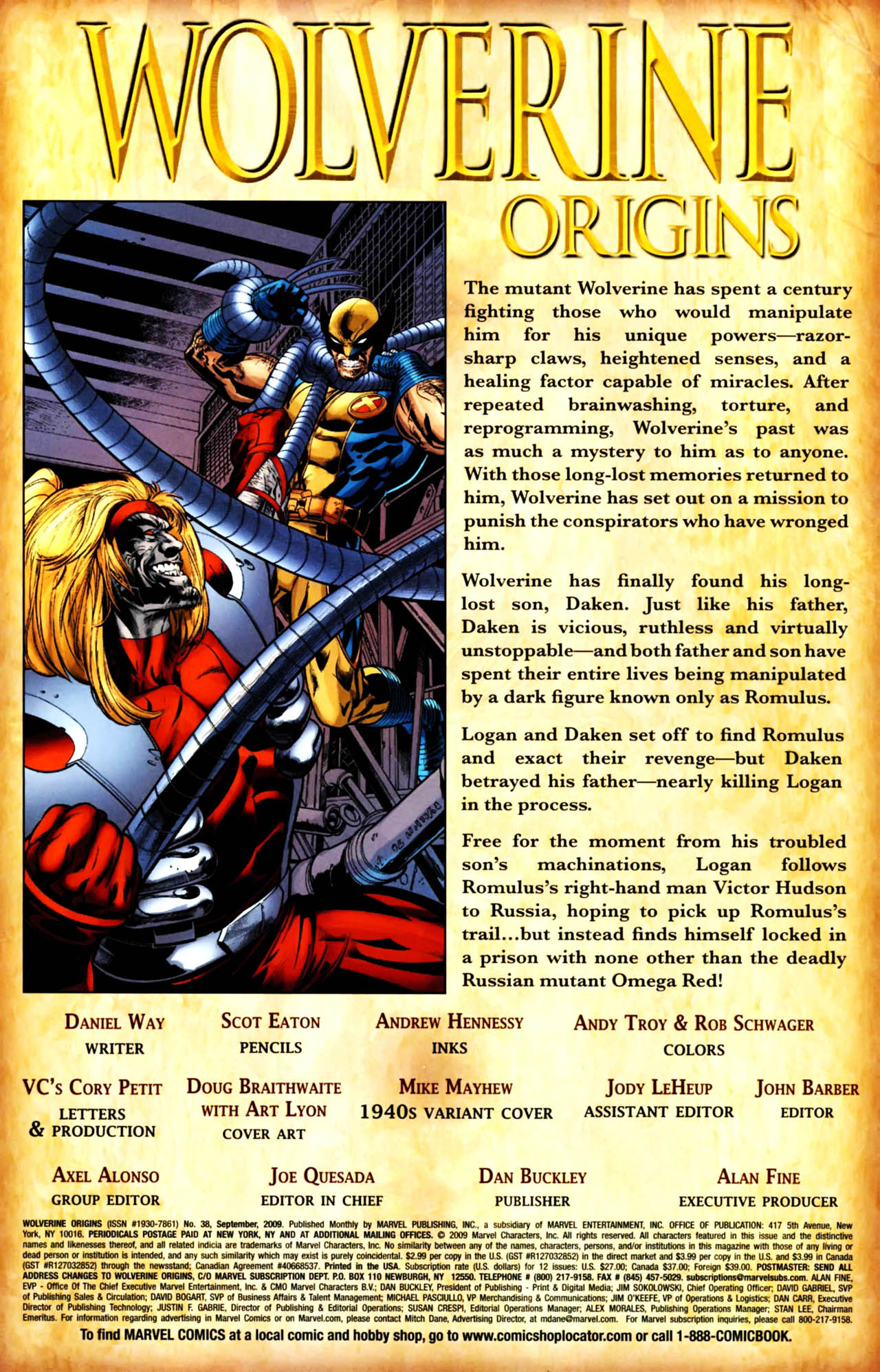 Read online Wolverine: Origins comic -  Issue #38 - 4