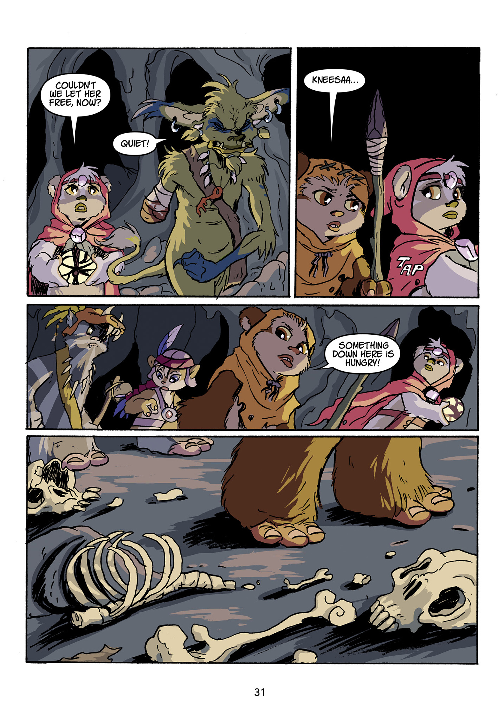 Read online Star Wars: Ewoks - Shadows of Endor comic -  Issue # TPB - 32