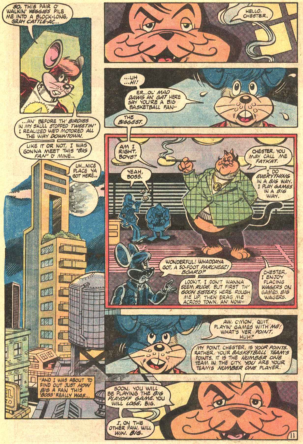 Read online Captain Carrot and His Amazing Zoo Crew! comic -  Issue #12 - 13