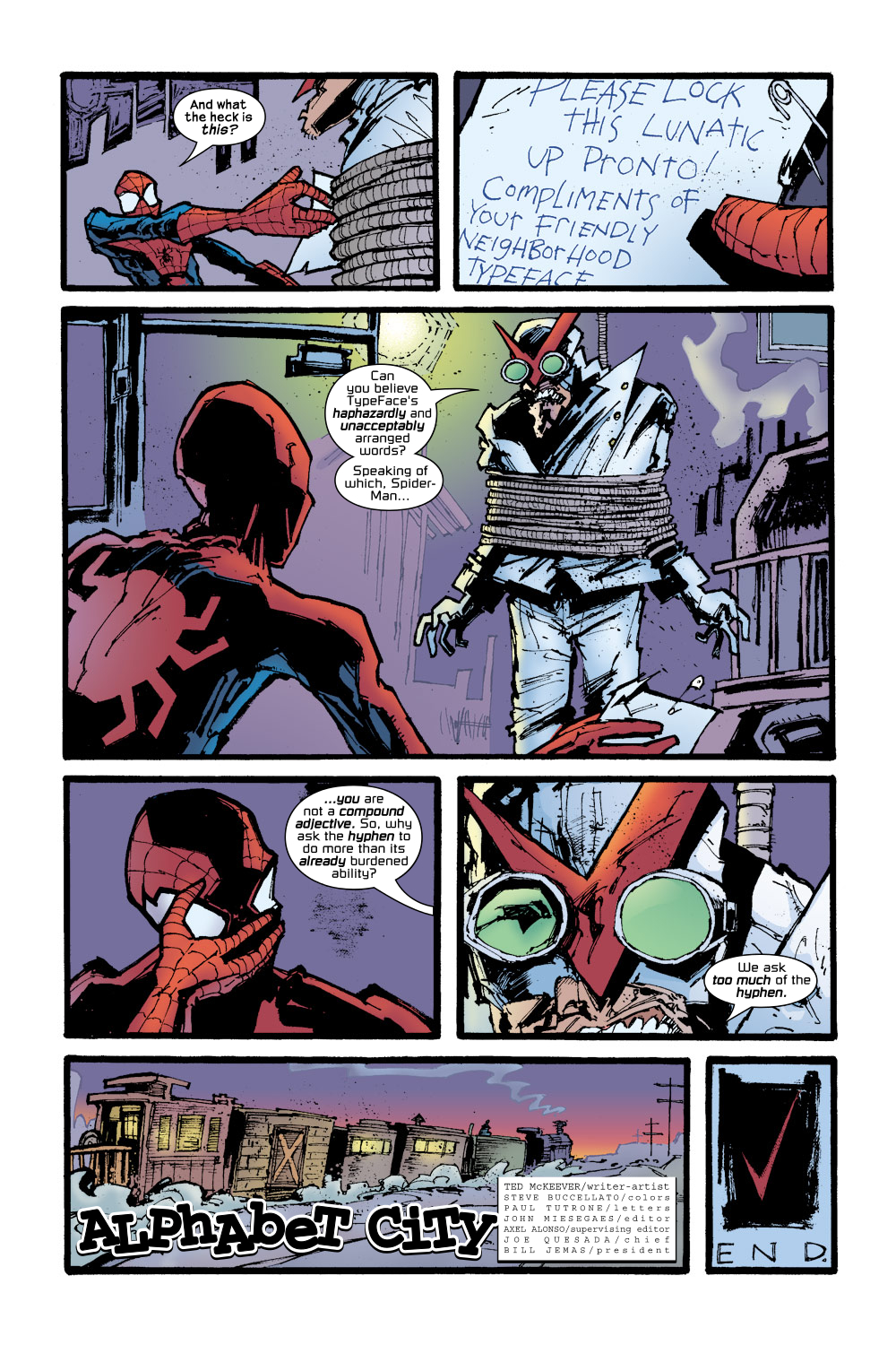 Read online Spider-Man's Tangled Web comic -  Issue #18 - 23