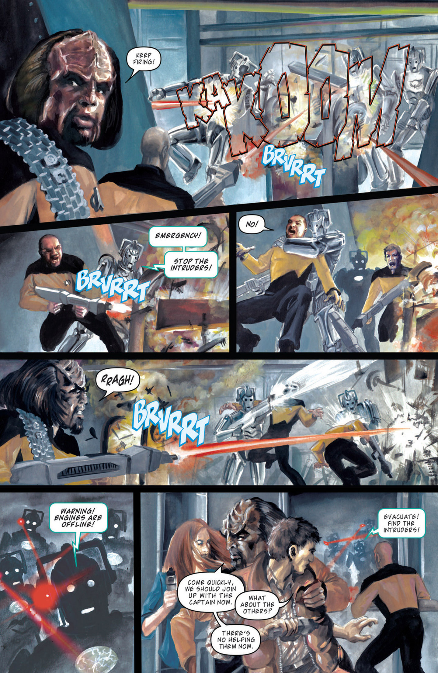 Read online Star Trek: The Next Generation/Doctor Who: Assimilation² comic -  Issue #8 - 5