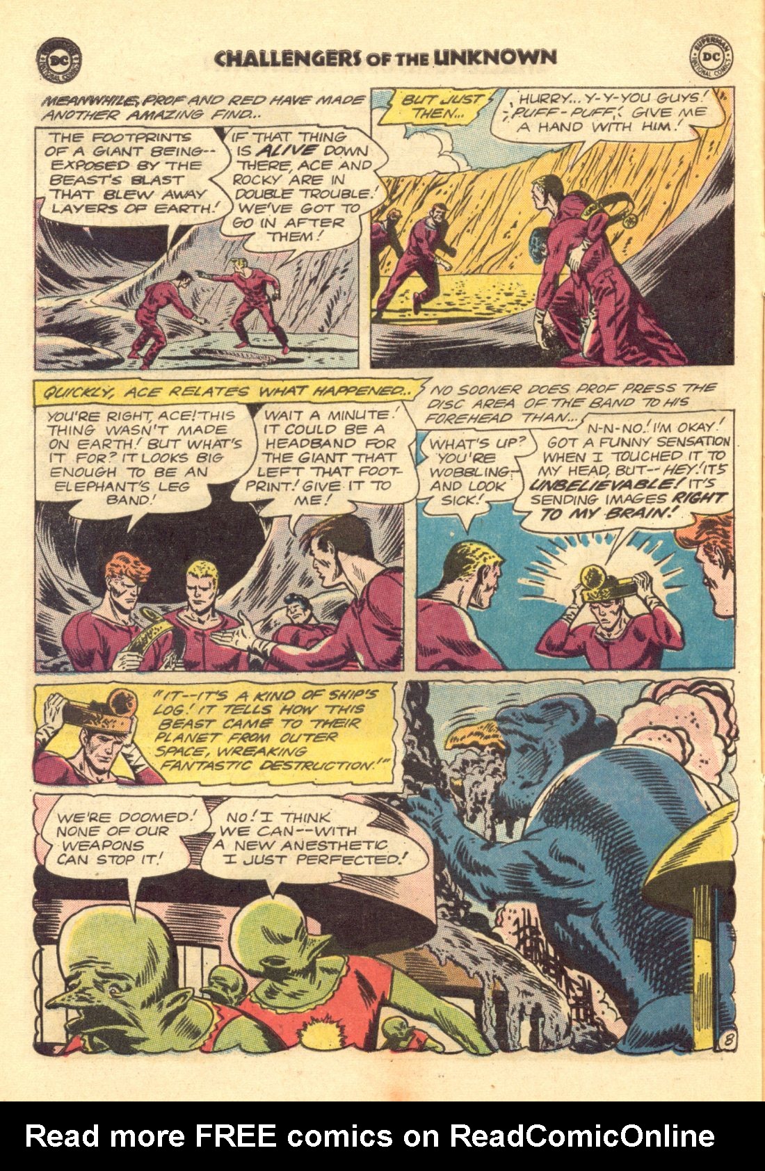 Read online Challengers of the Unknown (1958) comic -  Issue #35 - 10