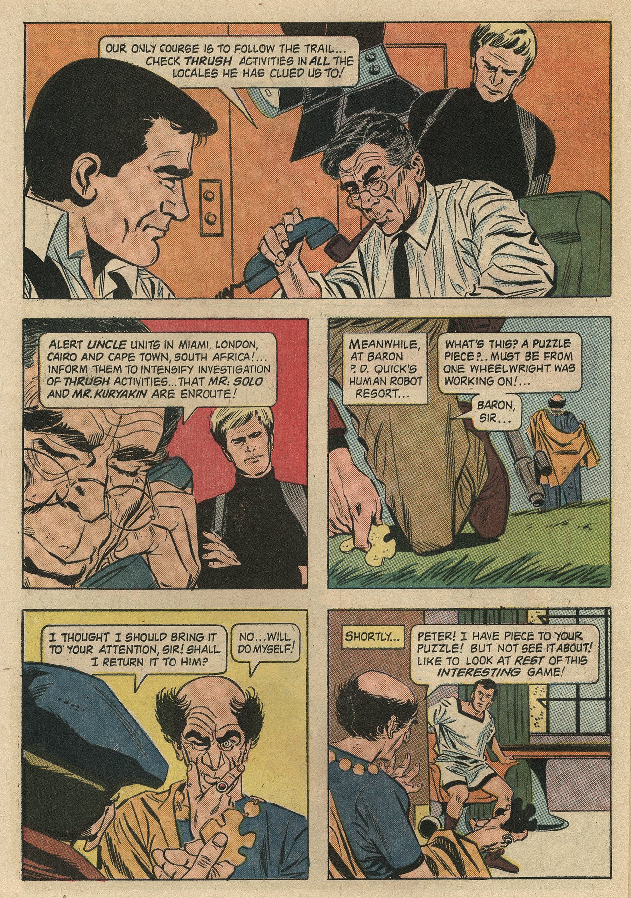 Read online The Man From U.N.C.L.E. comic -  Issue #22 - 10