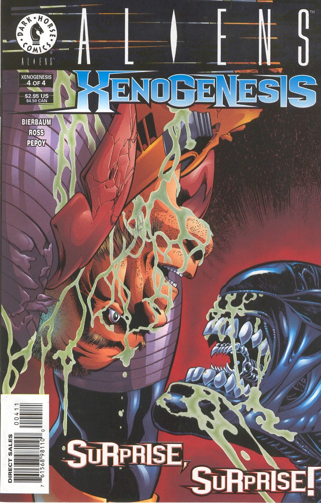 Read online Aliens: Xenogenesis comic -  Issue #4 - 1