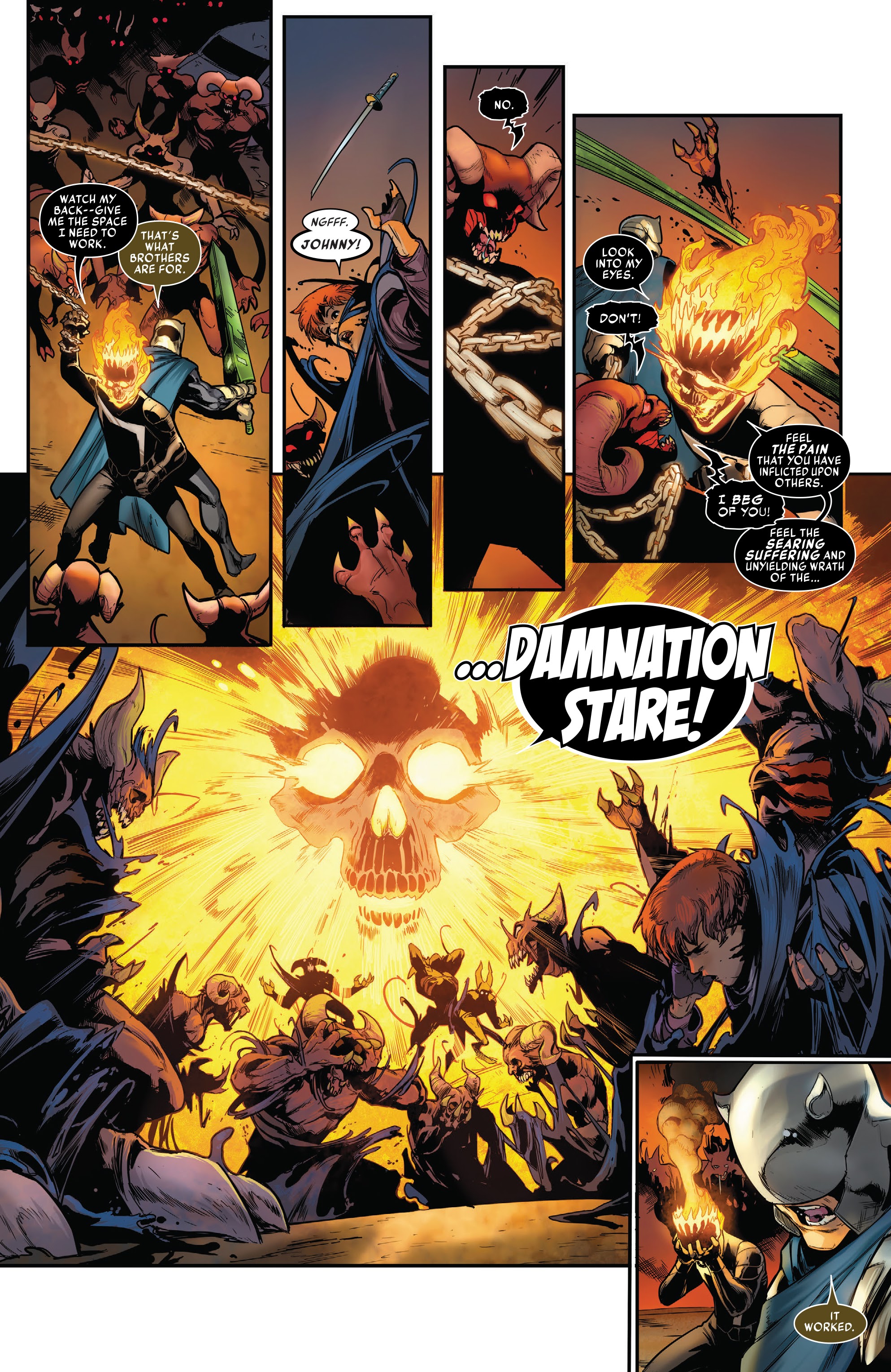 Read online Ghost Rider: The Return Of Blaze comic -  Issue # TPB - 55