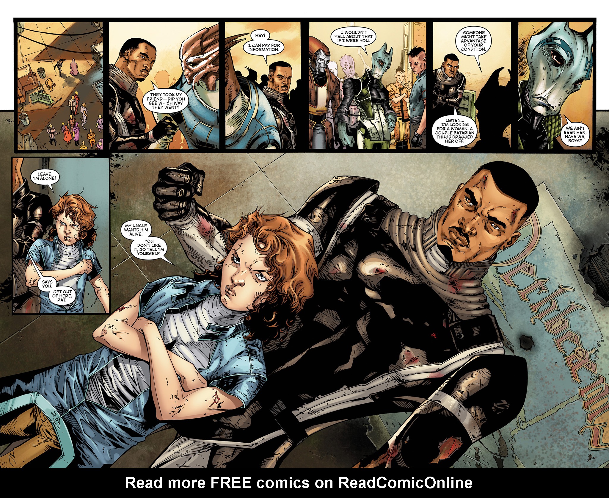 Read online Mass Effect: Foundation comic -  Issue #6 - 10