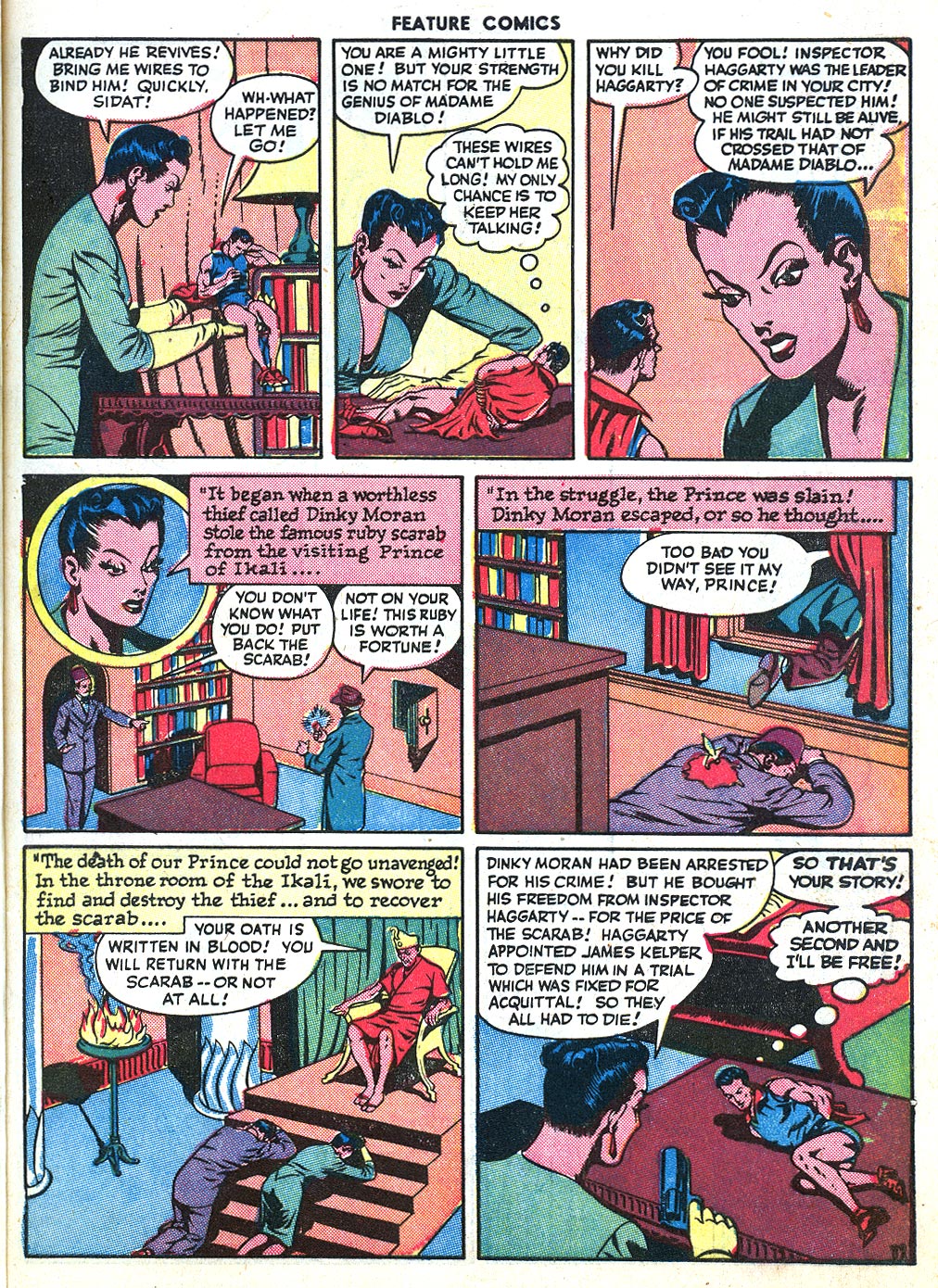 Read online Feature Comics comic -  Issue #98 - 13