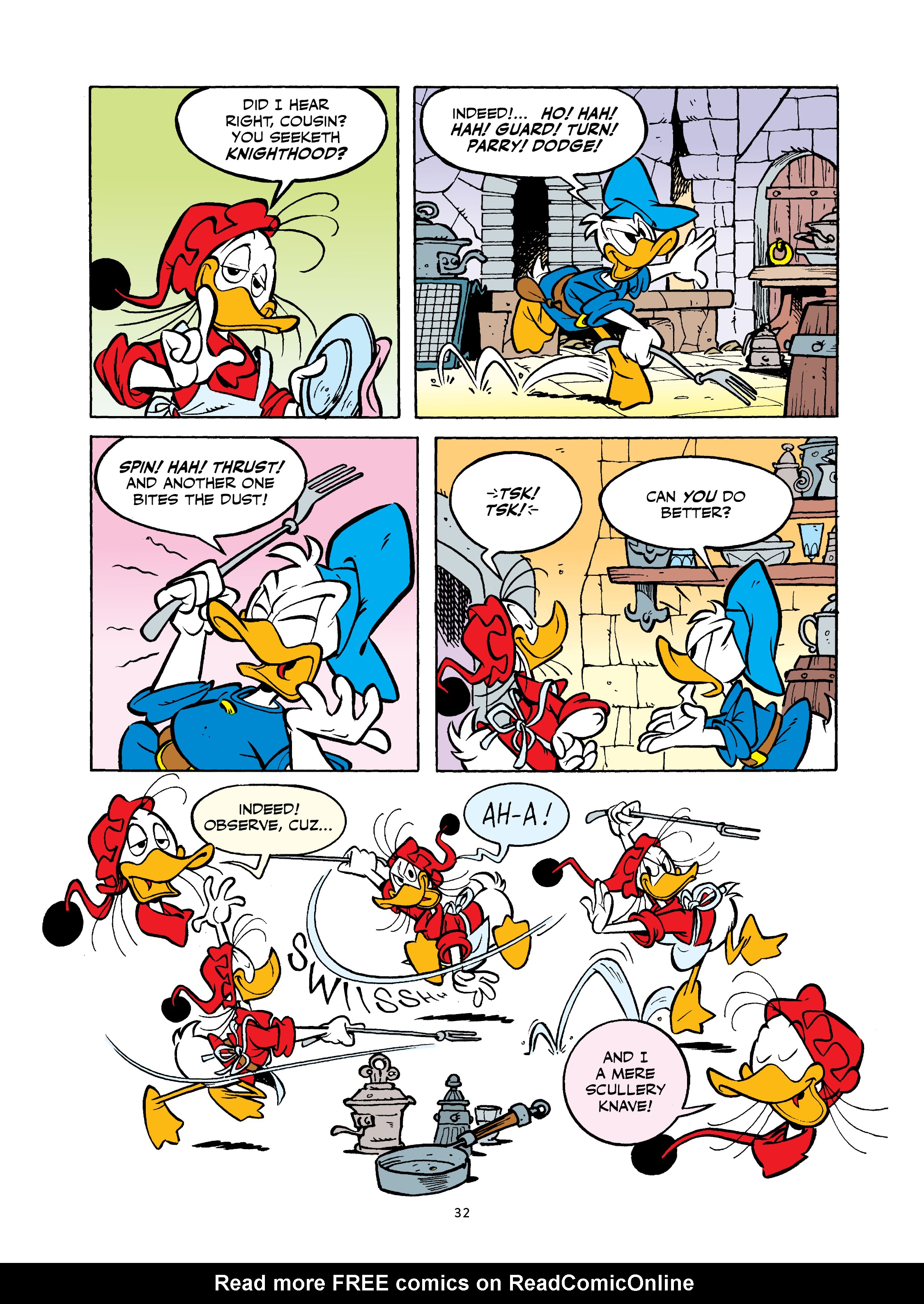 Read online Walt Disney's Mickey and Donald: "For Whom the Doorbell Tolls" and Other Tales Inspired by Hemingway comic -  Issue # TPB (Part 1) - 33