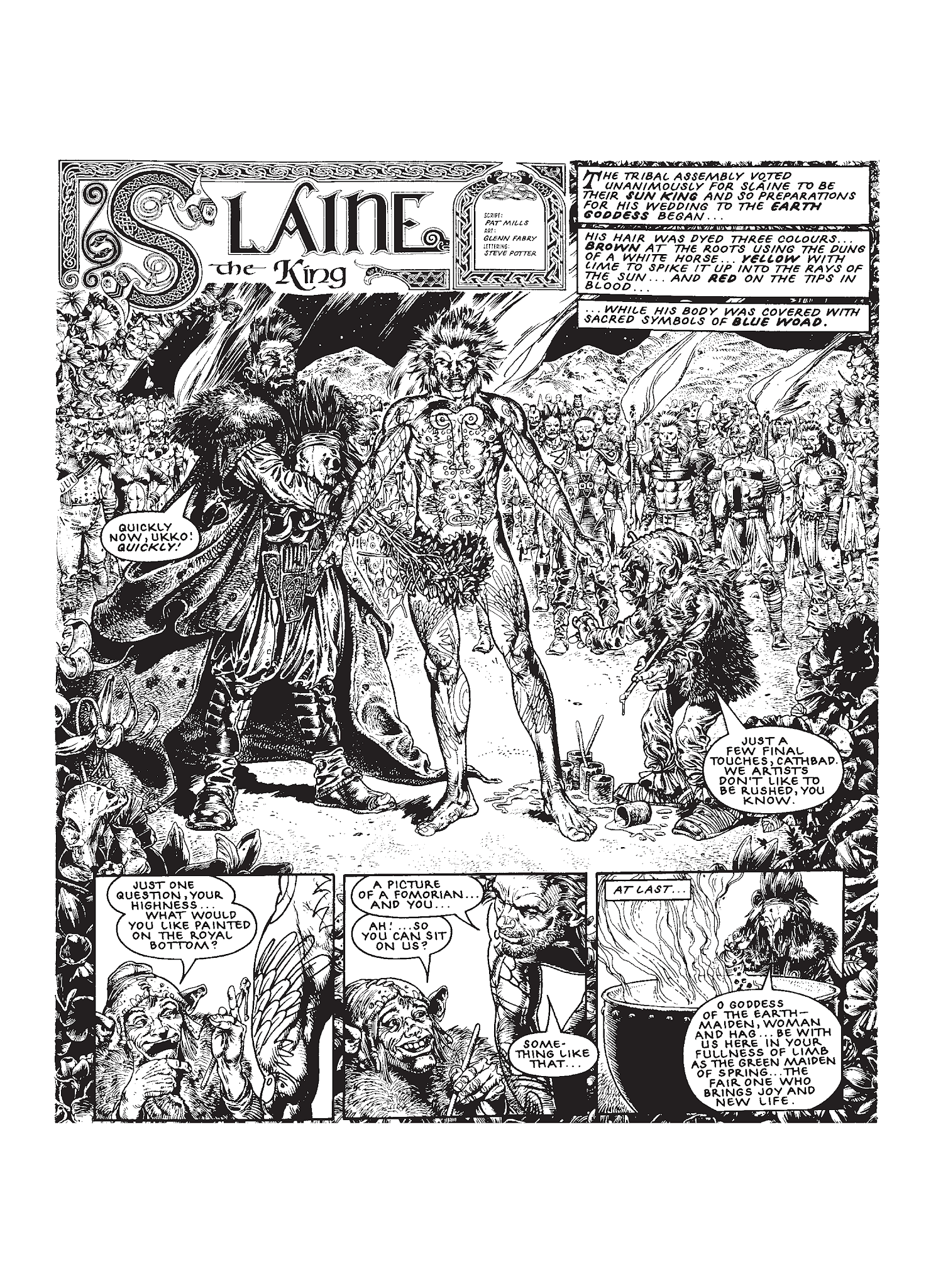 Read online Sláine comic -  Issue # TPB 3 - 196