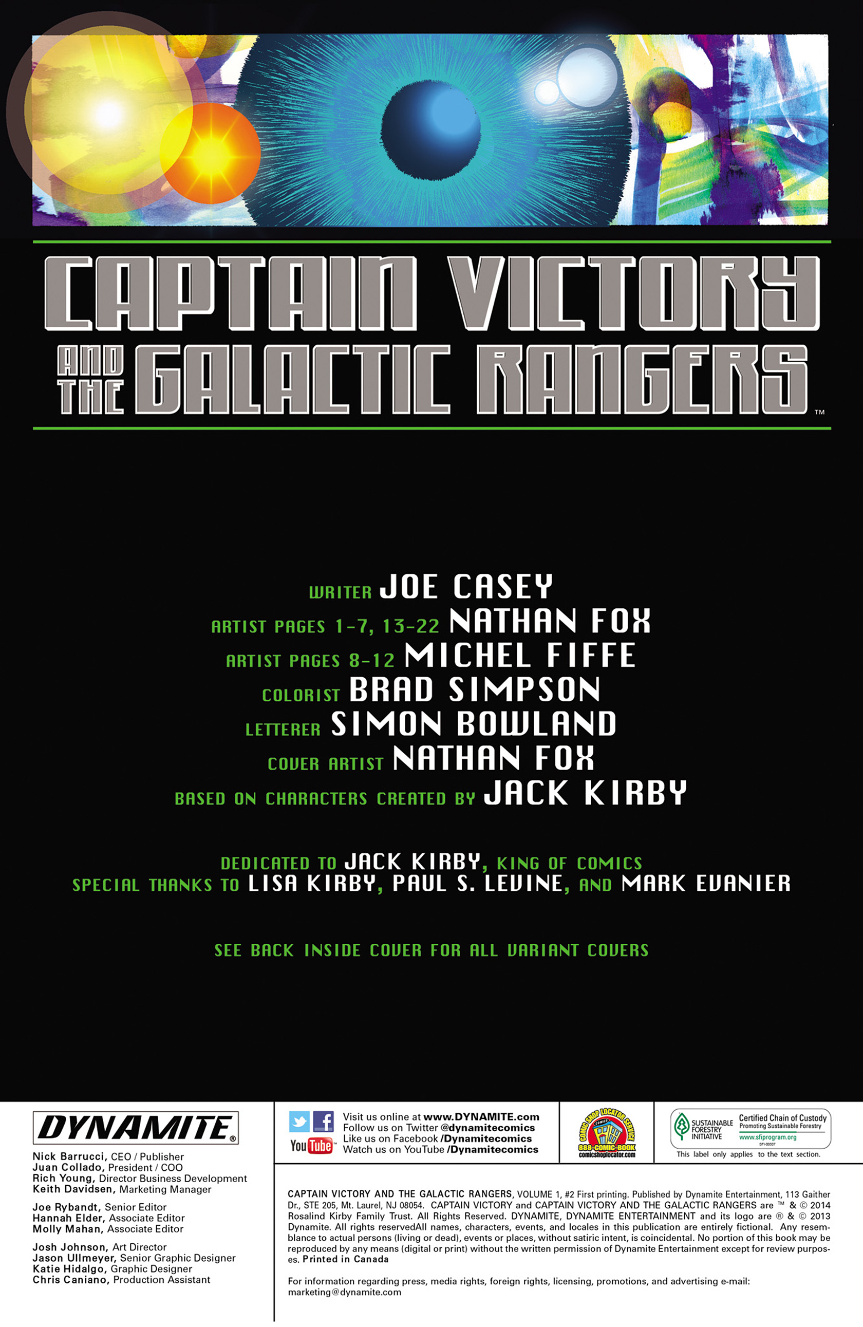 Read online Captain Victory and the Galactic Rangers (2014) comic -  Issue #2 - 2