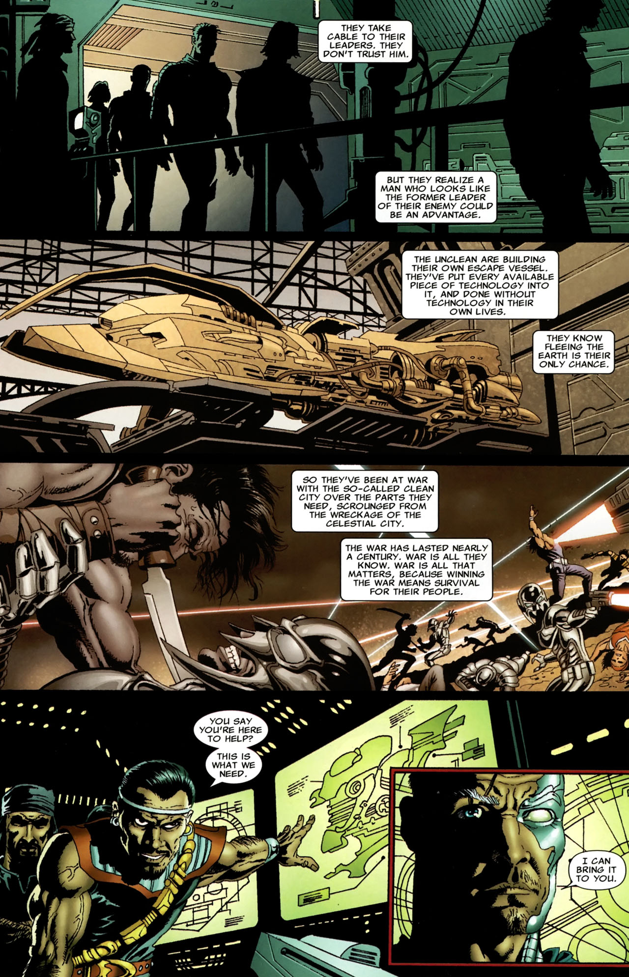 Read online Cable (2008) comic -  Issue #17 - 11