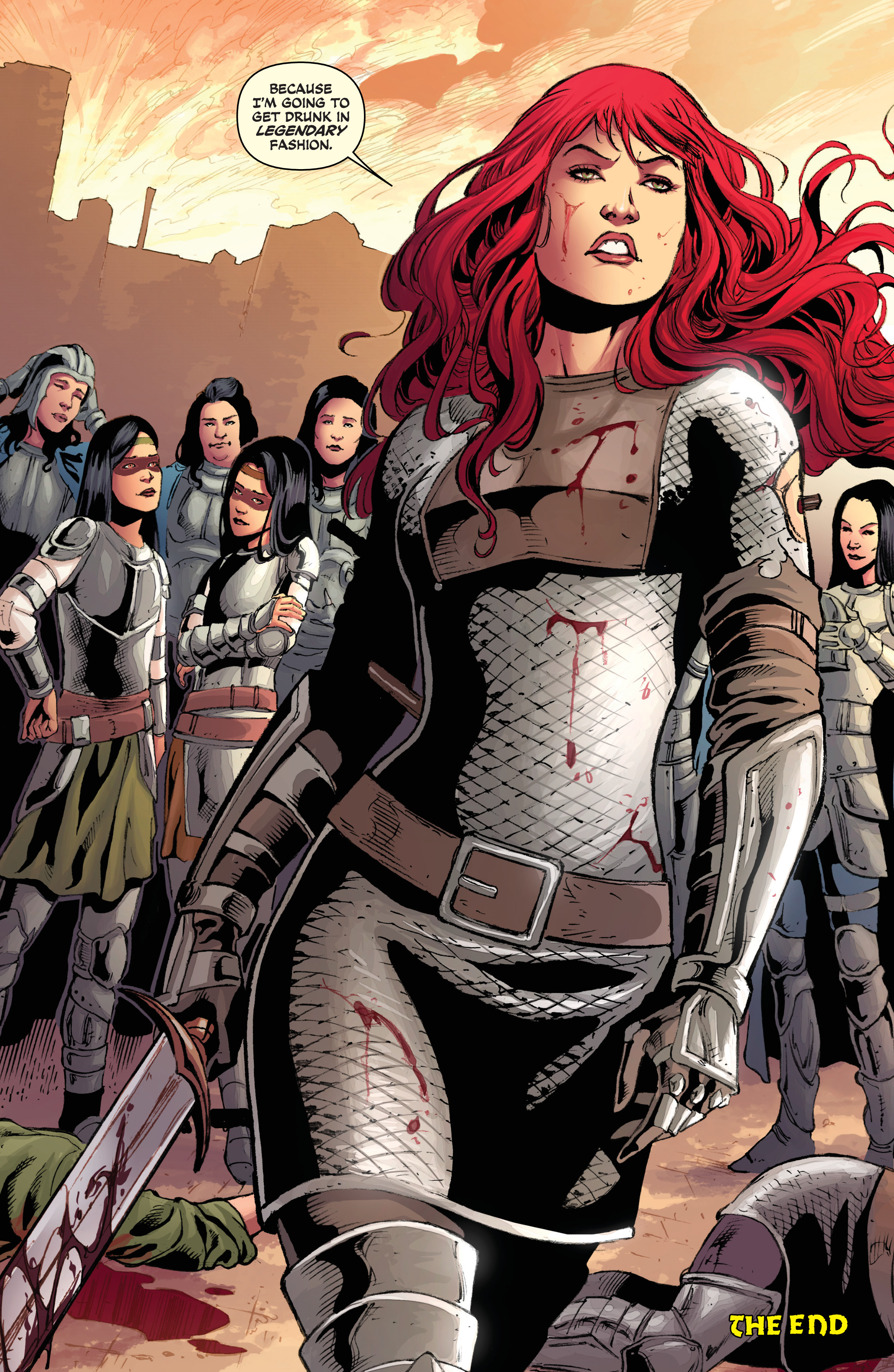 Read online Red Sonja (2013) comic -  Issue # _TPB Complete Gail Simone Red Sonja Omnibus (Part 2) - 46