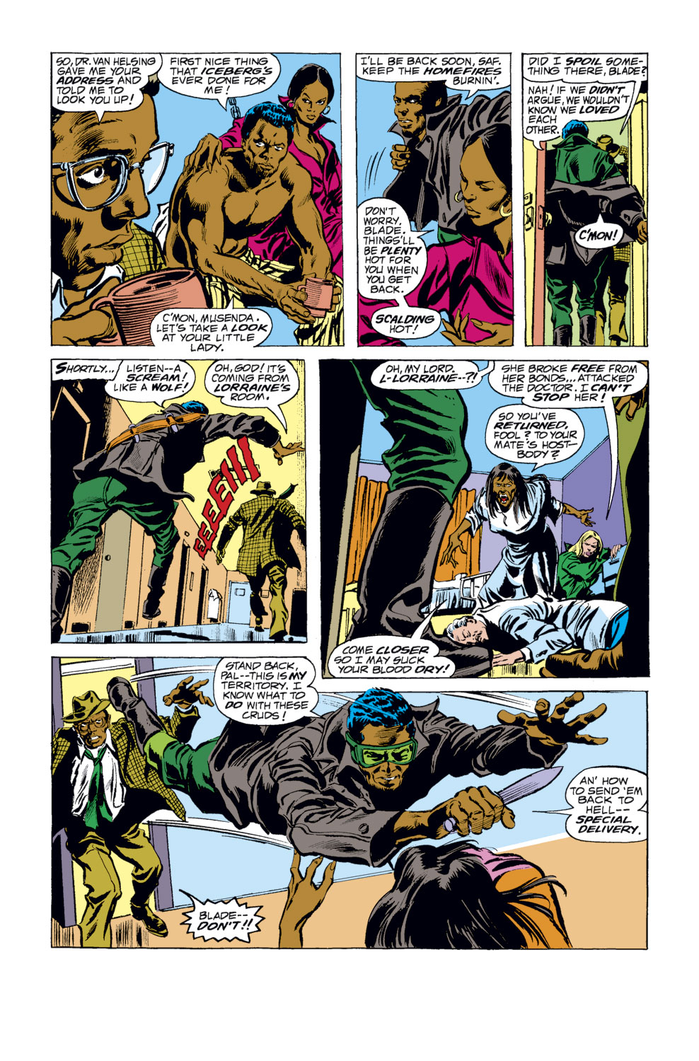 Read online Tomb of Dracula (1972) comic -  Issue #58 - 6