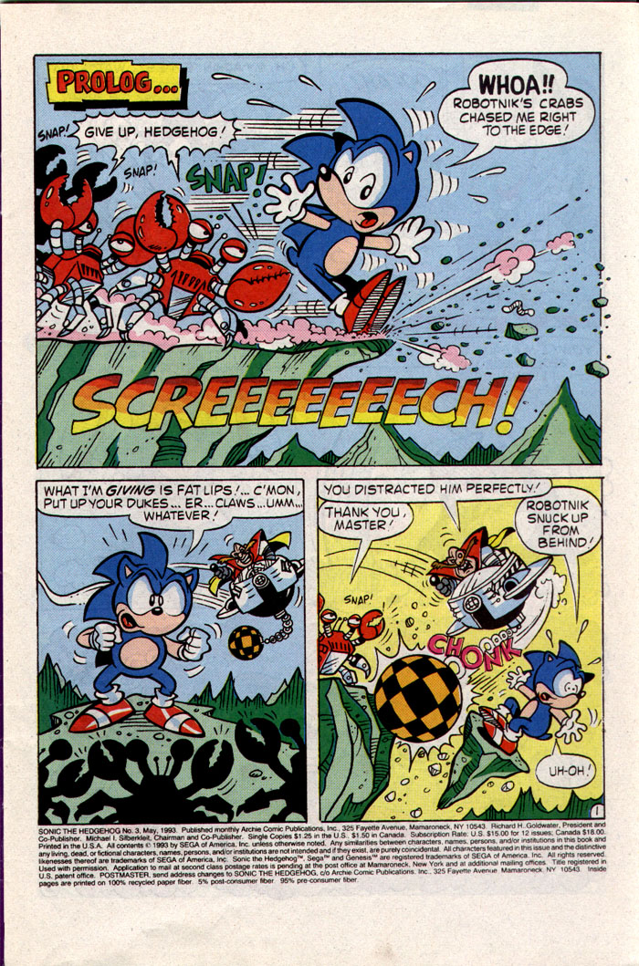 Sonic the Hedgehog (mini) issue 3 - Page 3
